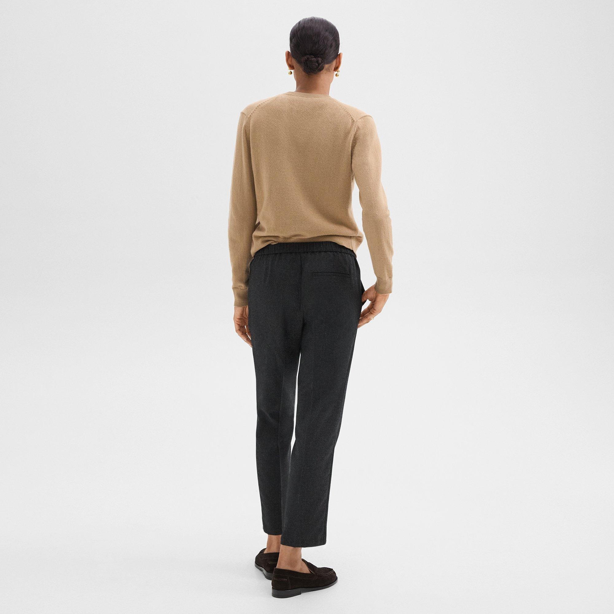 Treeca Pull-On Pant in Sleek Flannel - 4