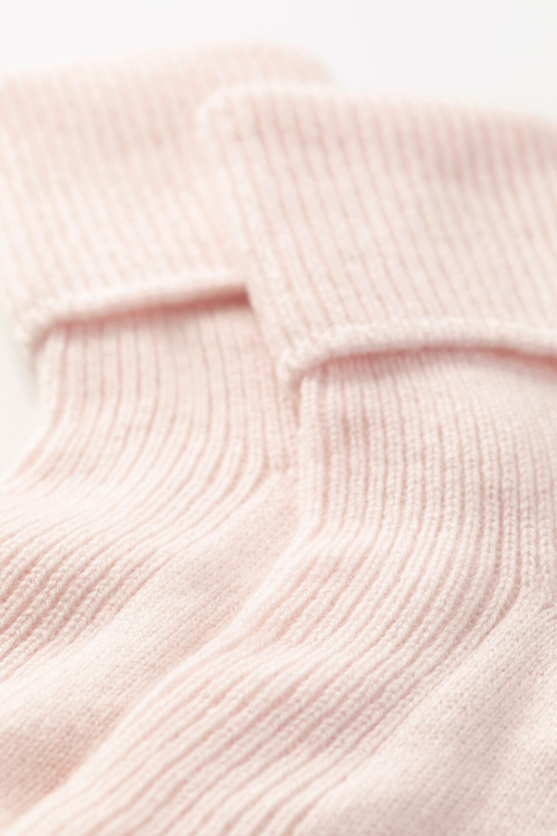 Women's Pink Cashmere Lounge Socks - 2