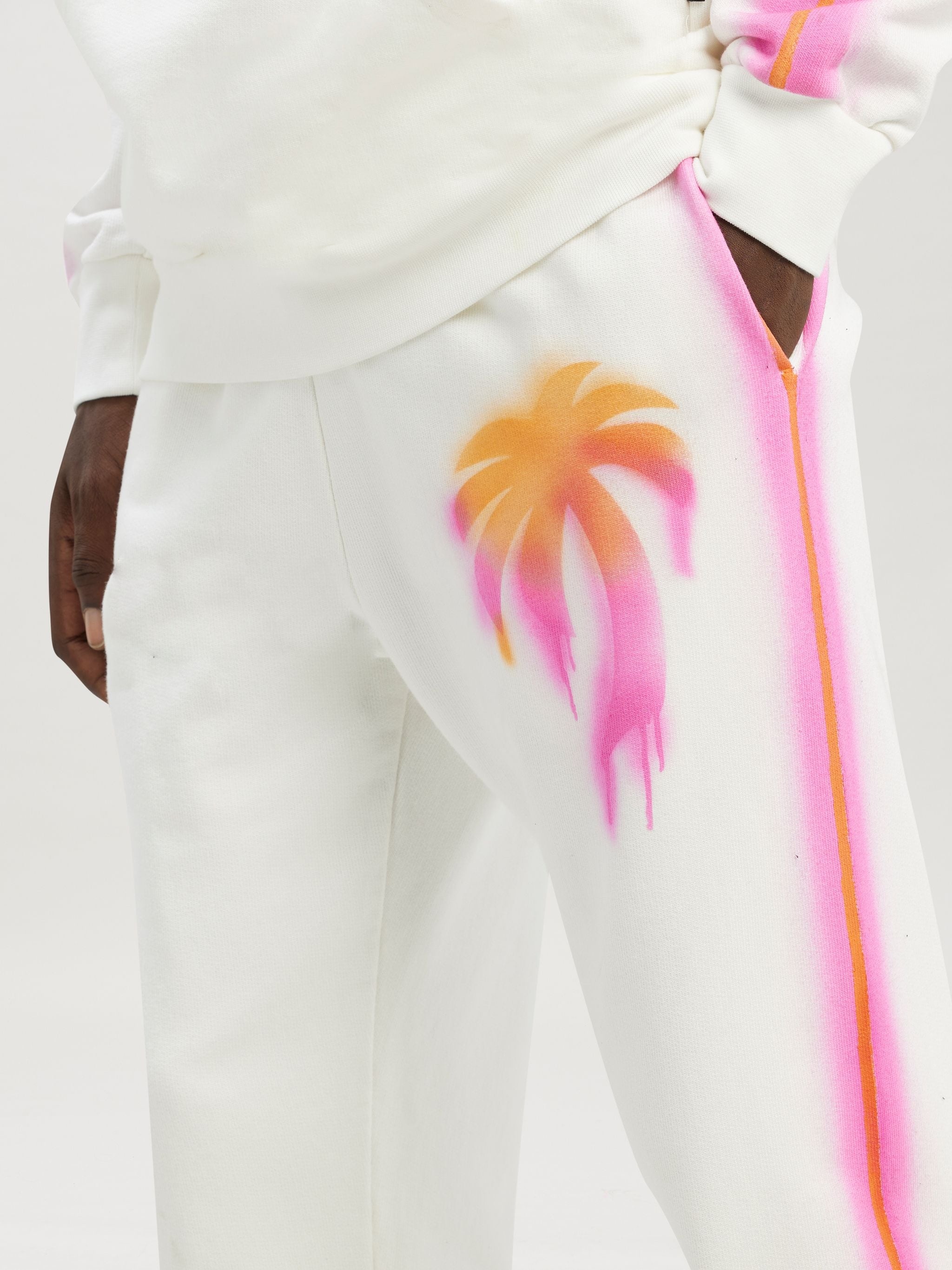 Sprayed Palm Sweatpants - 6