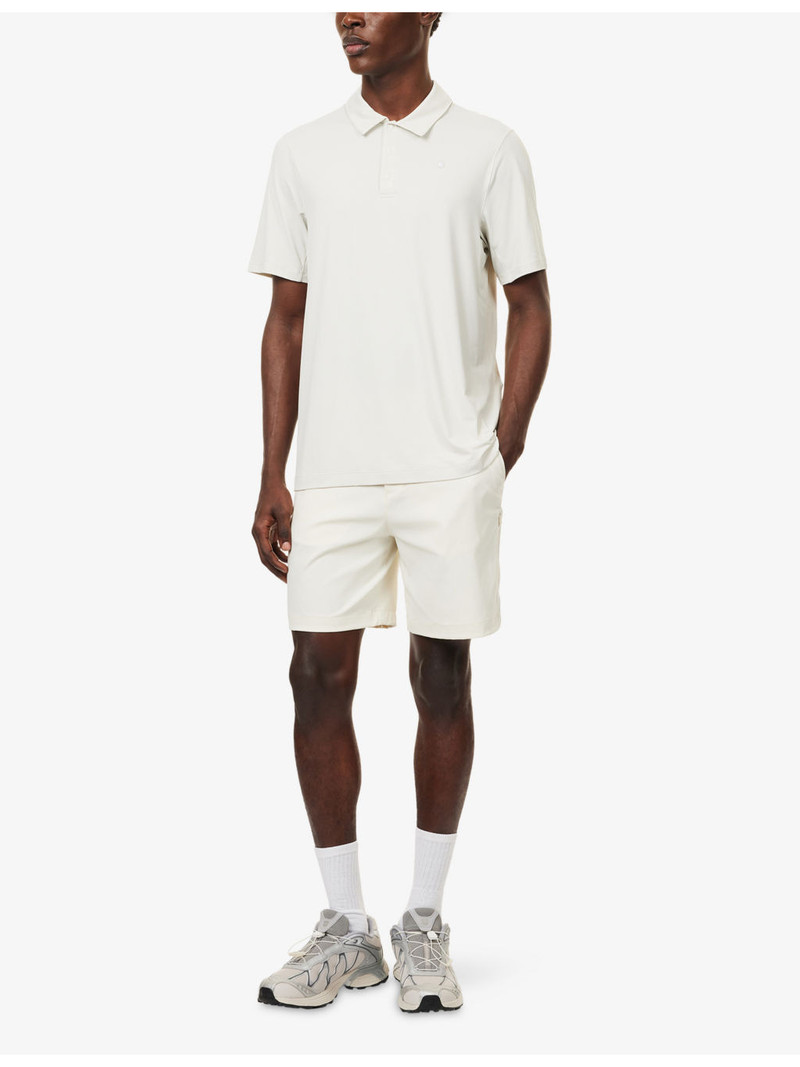 lululemon Logo Sport Short-Sleeve Stretch-Woven Polo T-Shirt outlook