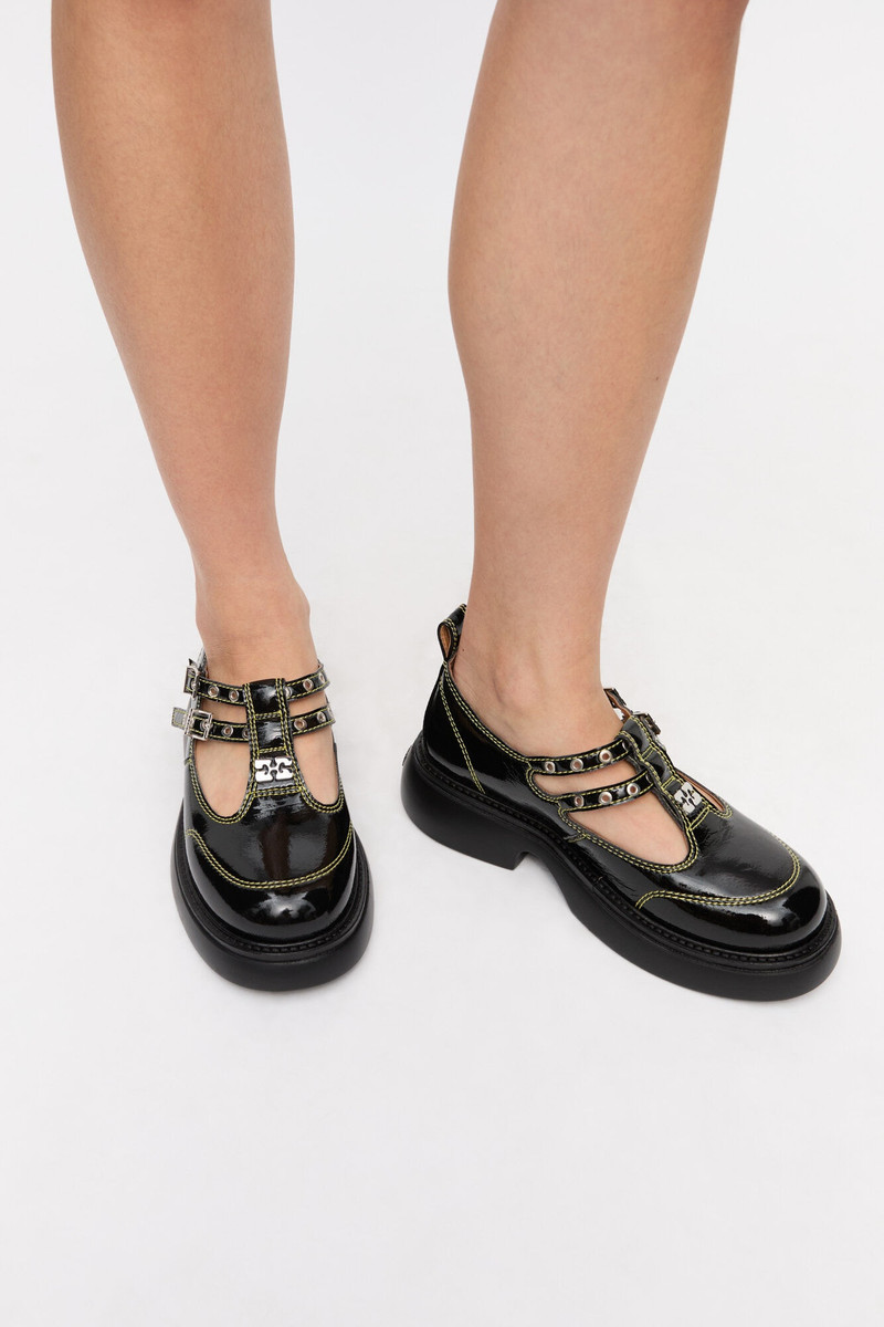 BLACK MARY JANE SHOES 4