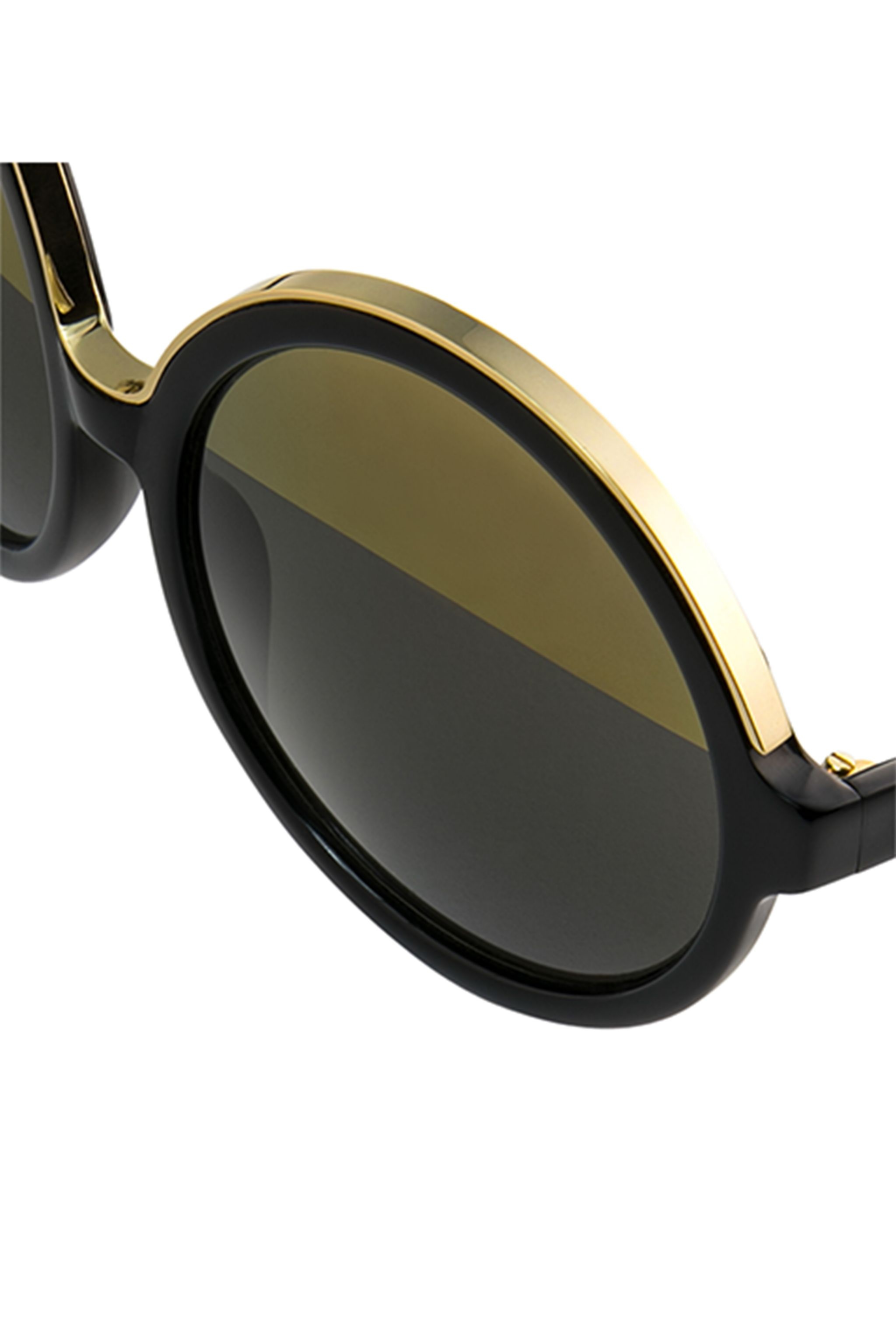 ROUND TWO-TONE SUNGLASSES - 4