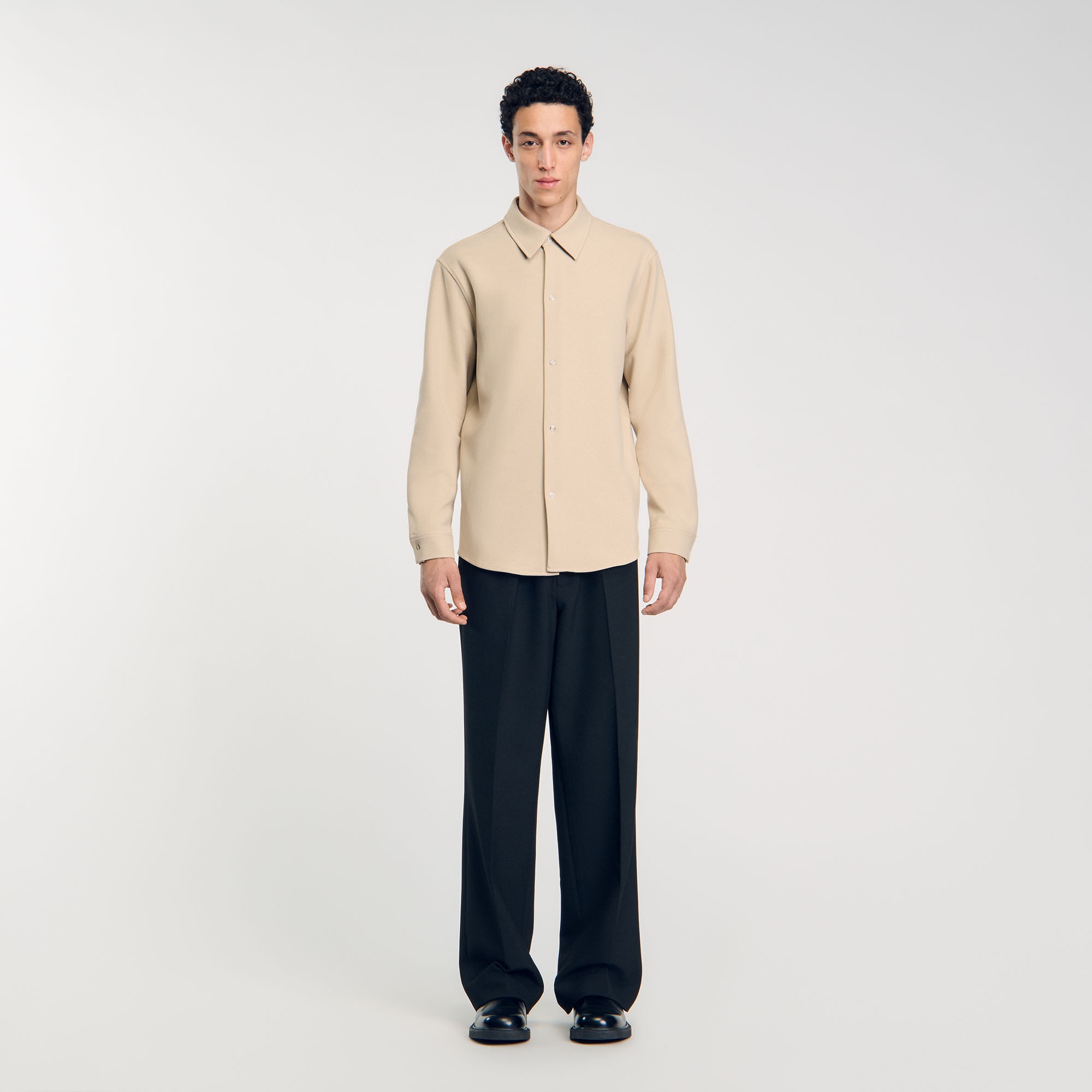 LONG-SLEEVED JERSEY SHIRT - 3
