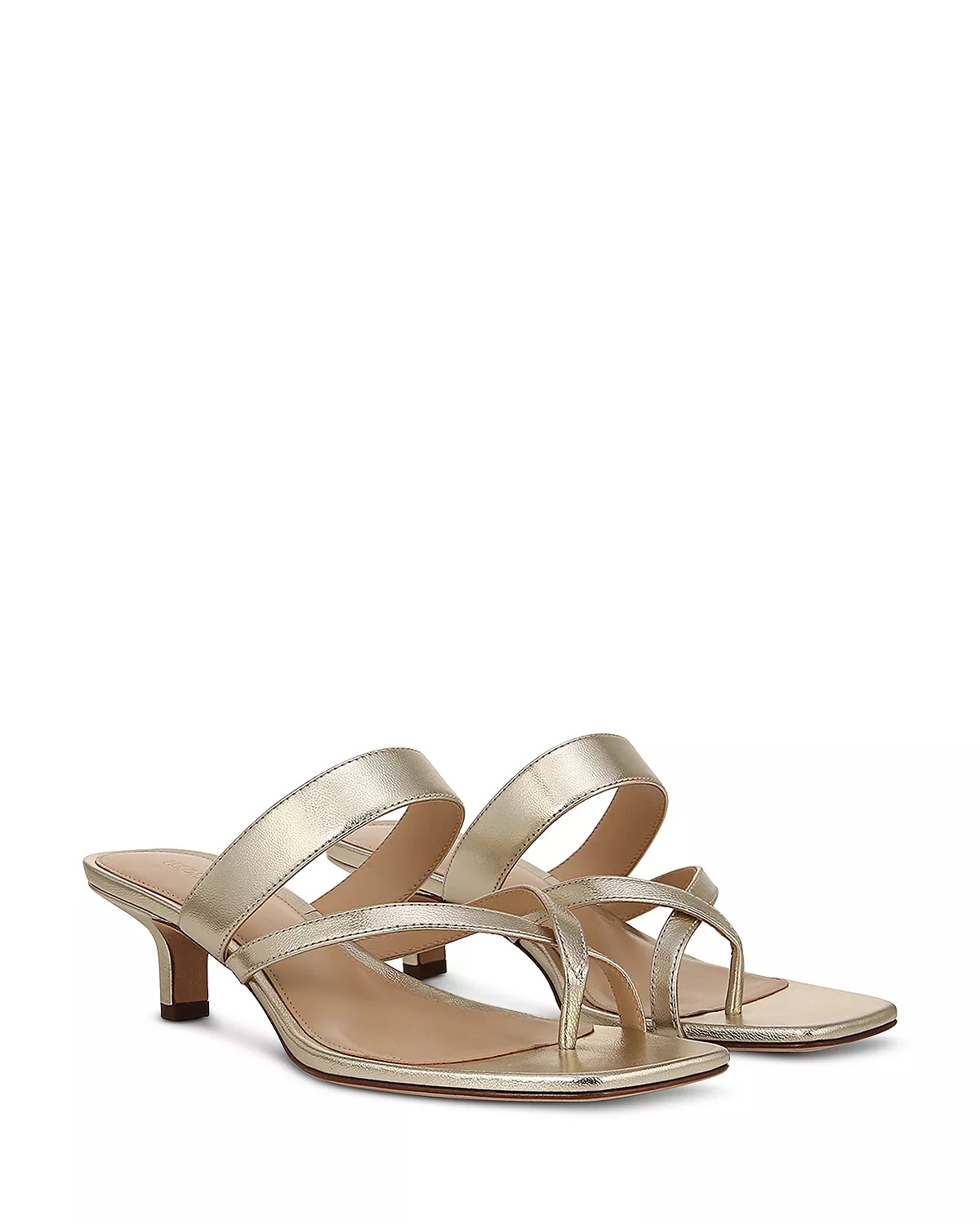 Women's Alanis Strappy Slip On Mid Heel Sandals - 8