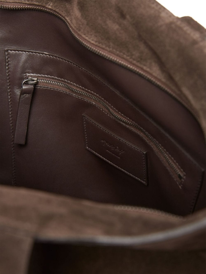 open-top suede tote bag 4
