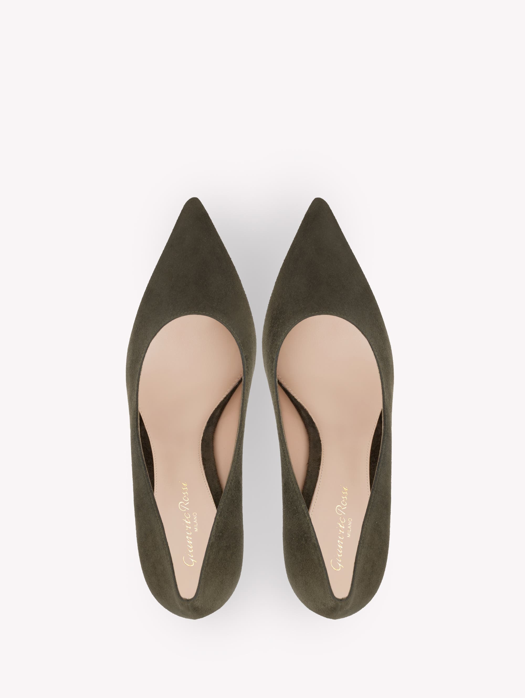 Gianvito Rossi Gianvito 85 Pumps in Green Suede at Nordstrom - 3