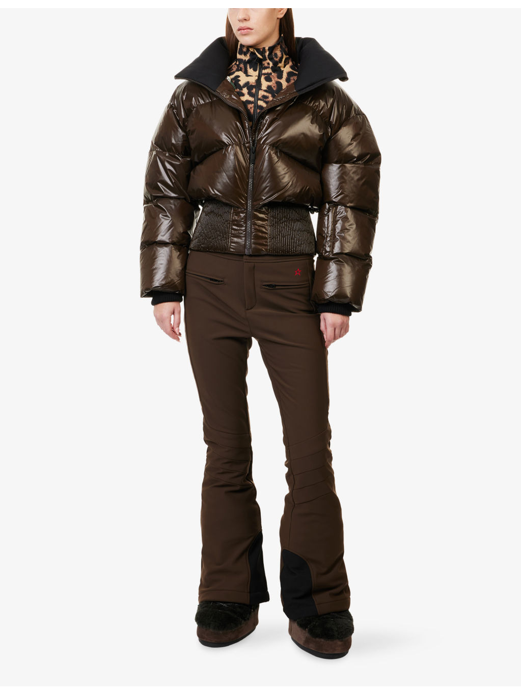 Auretta Bomber Shell-Down Ski Jacket - 2