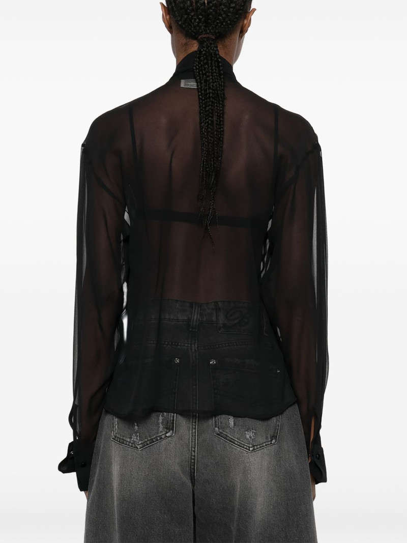 tie-neck blouse 4