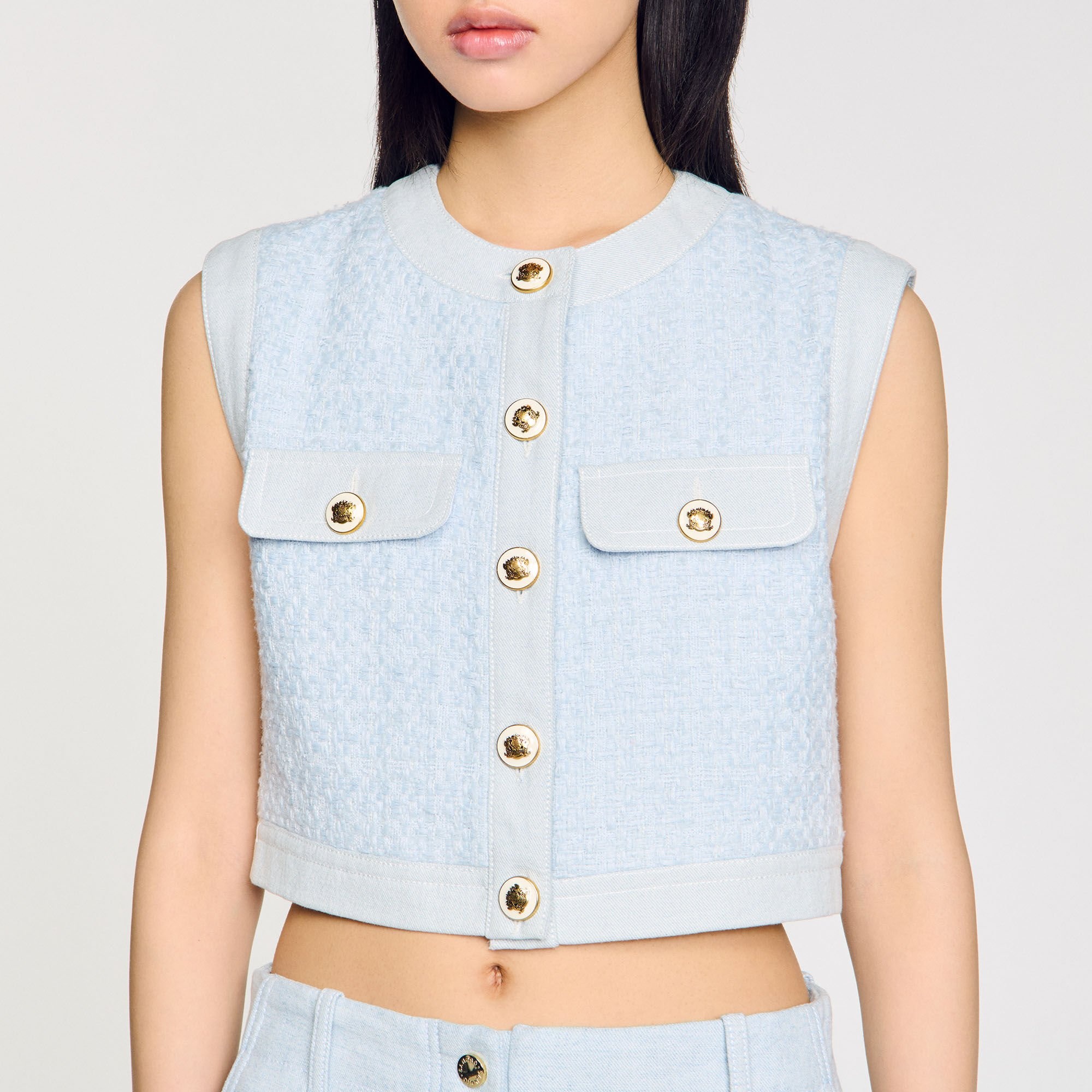 DECORATIVE TWEED JACKET - 3