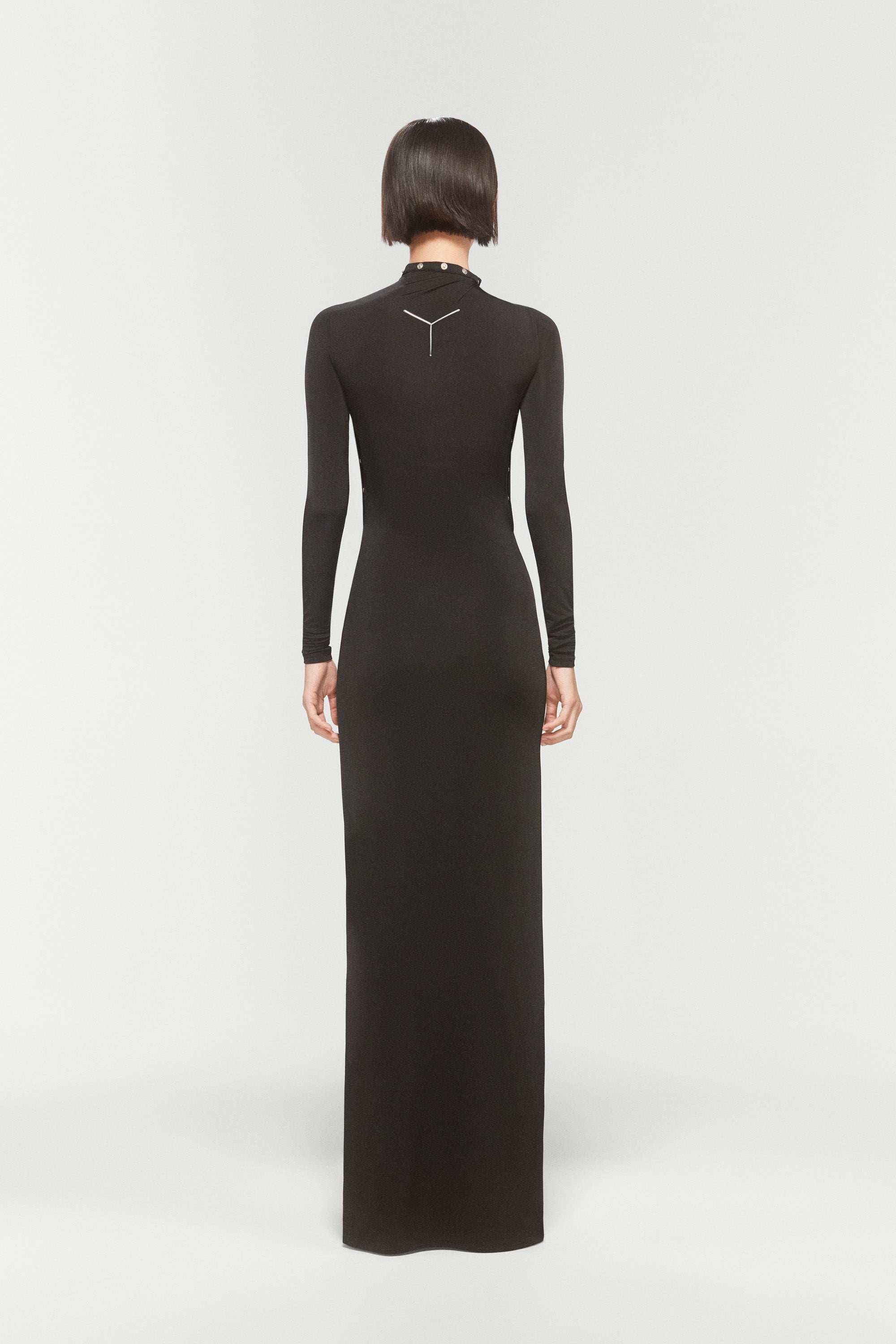 SNAP OFF LONG SLEEVE DRESS - 5