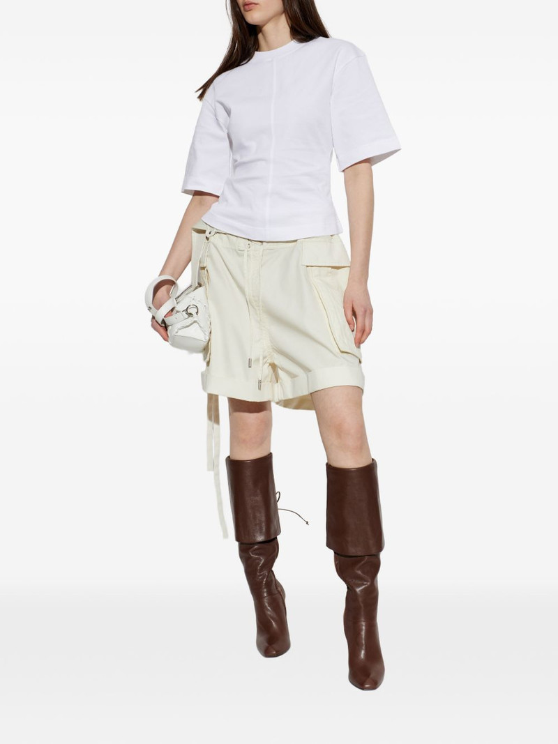 Alexander McQueen belted cargo shorts outlook