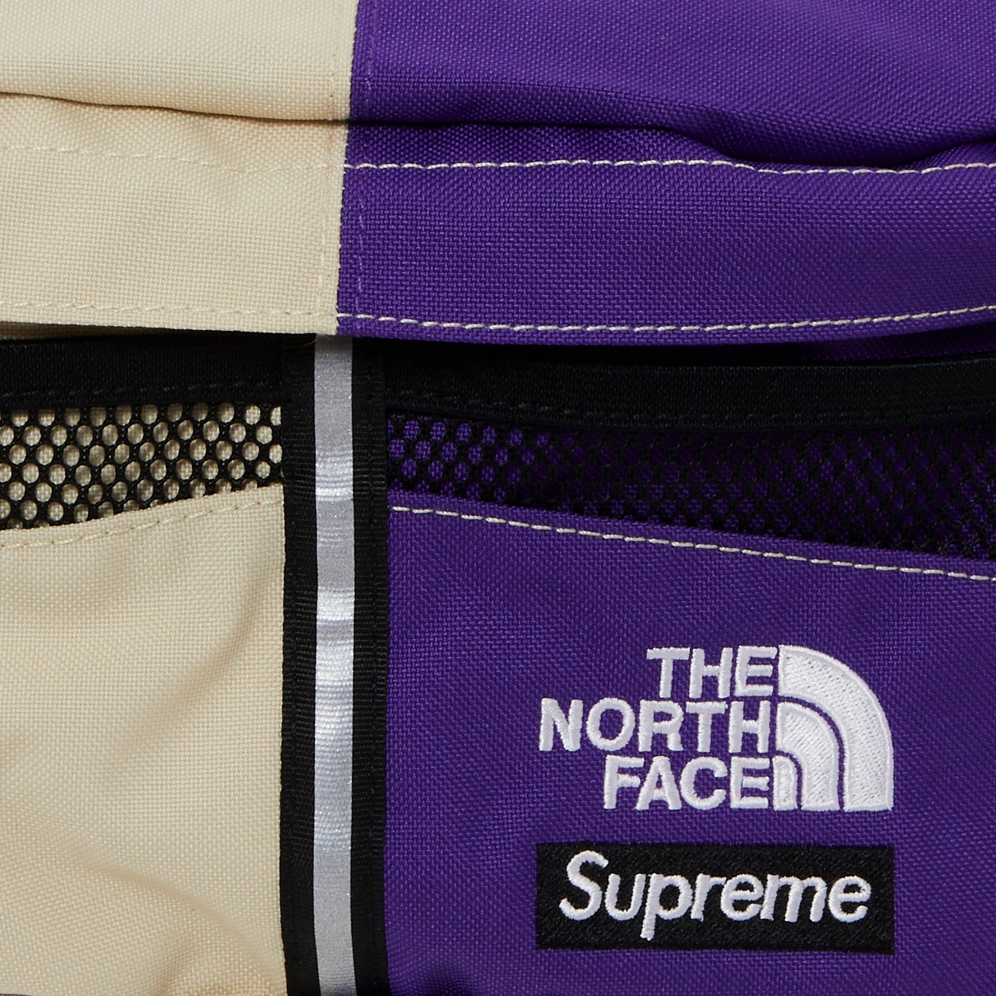 Supreme x The North Face Split Waist Bag 'Tan' - 3
