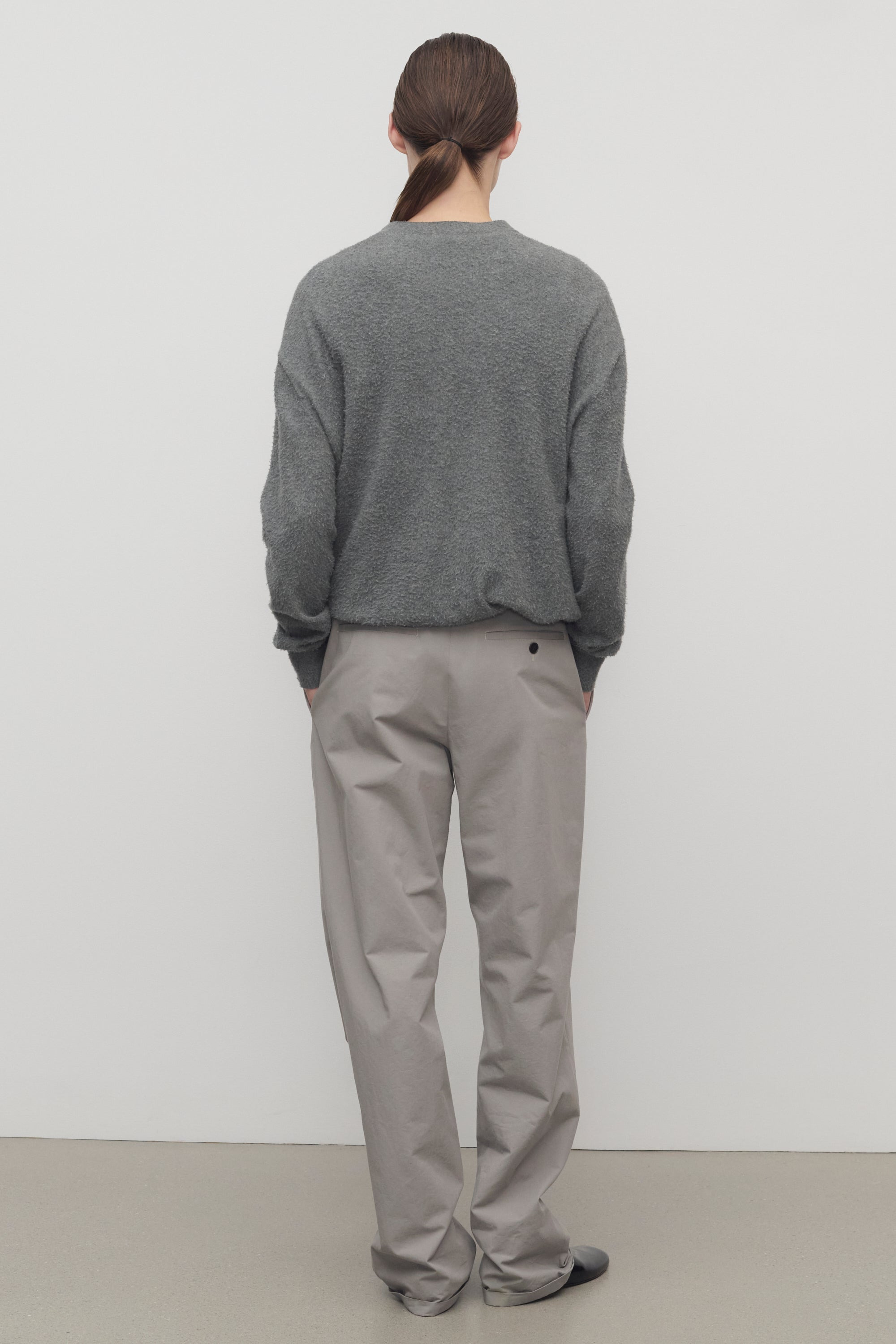 Neriah Pant in Cotton and Silk - 5