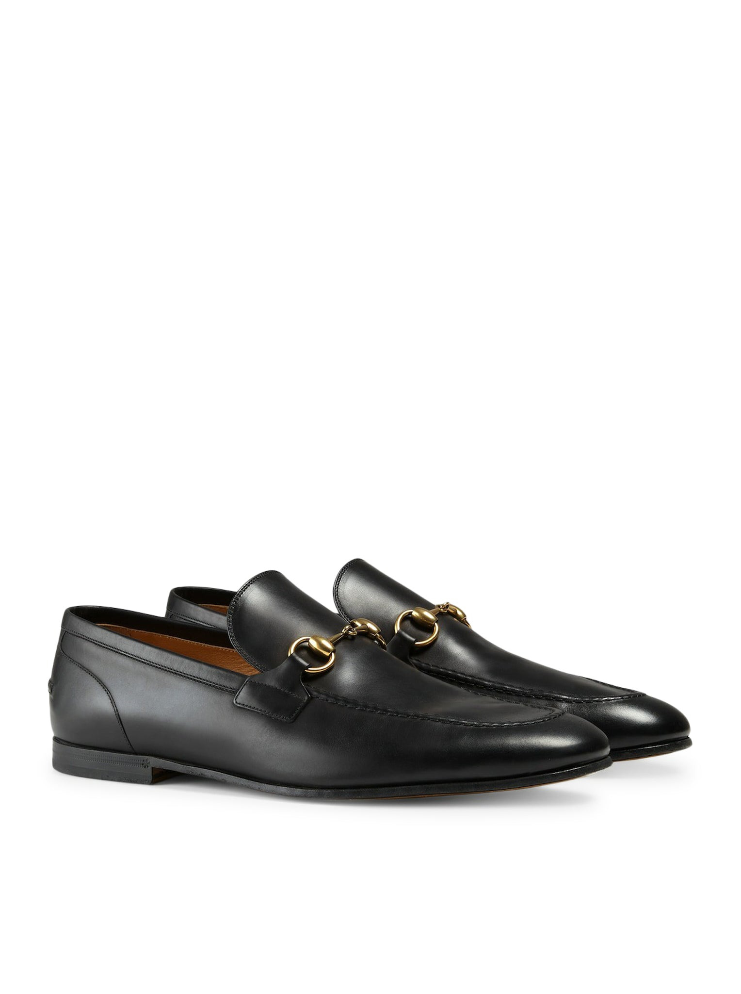GUCCI JORDAAN LEATHER LOAFER - 3