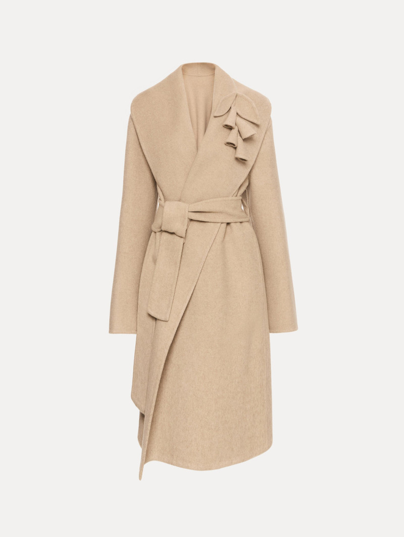 FOXGLOVE EMBROIDERED WOOL COAT 1