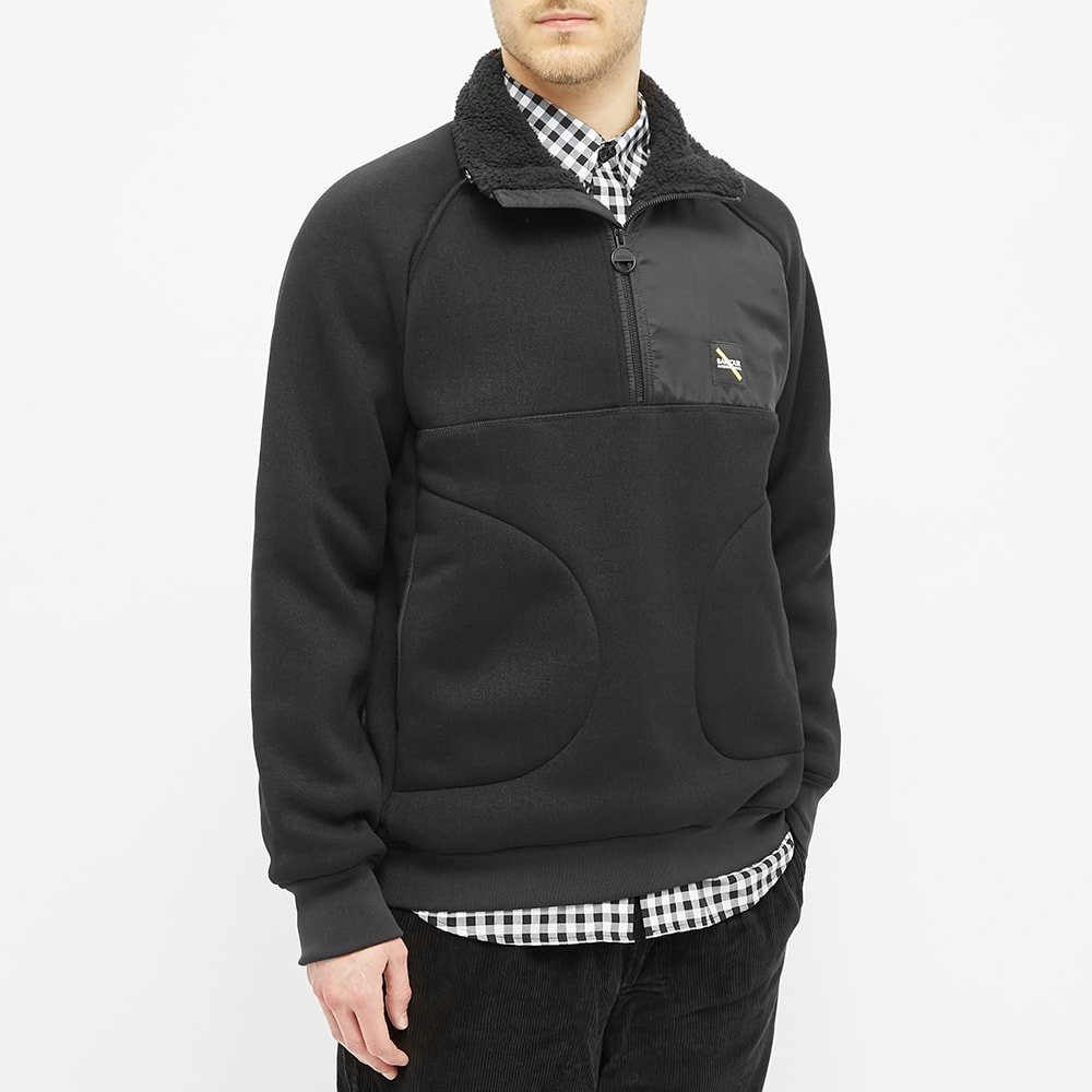 Barbour x Saturdays NYC SNYC Popover Fleece Jacket - 5