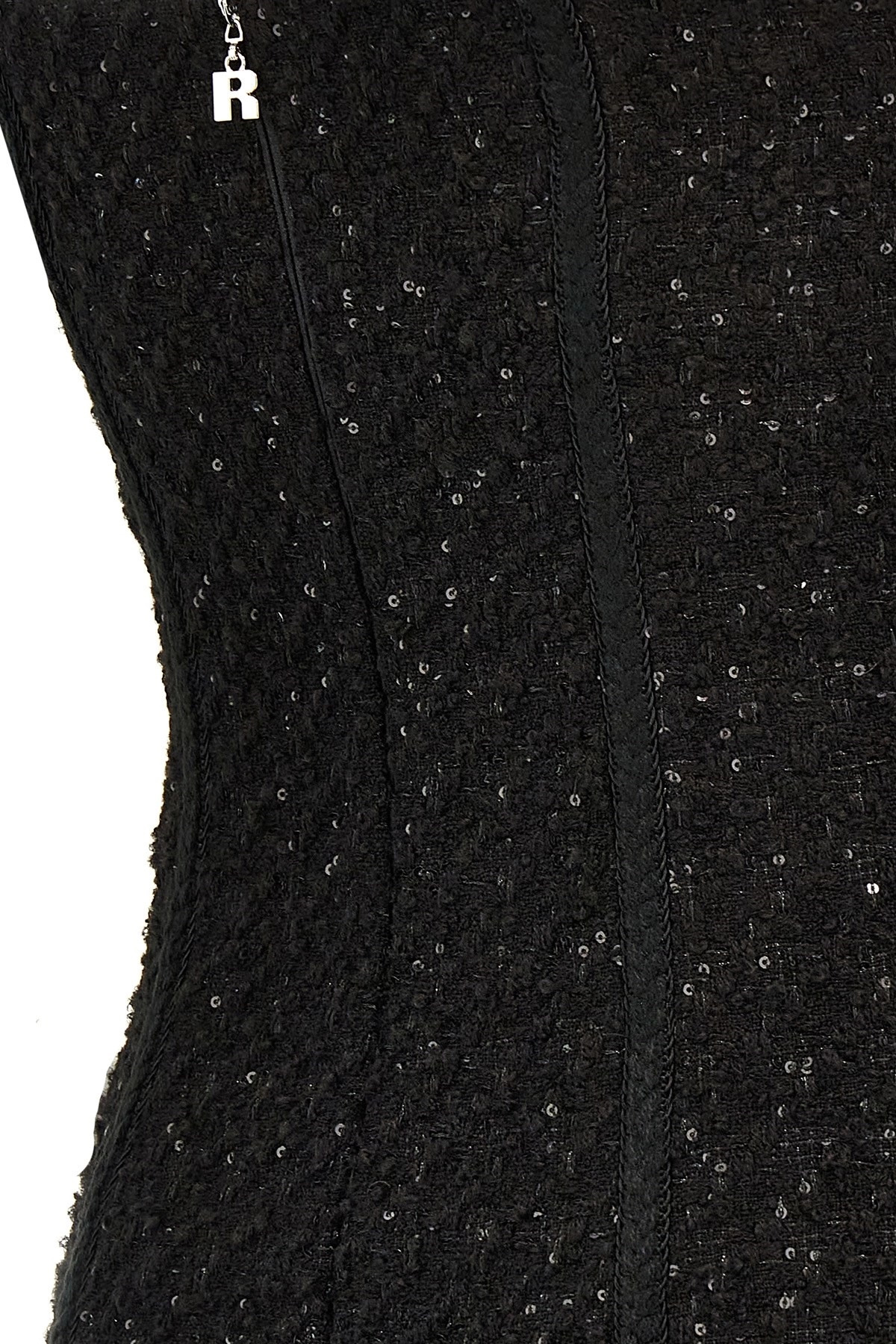 Bouclé midi dress - 4