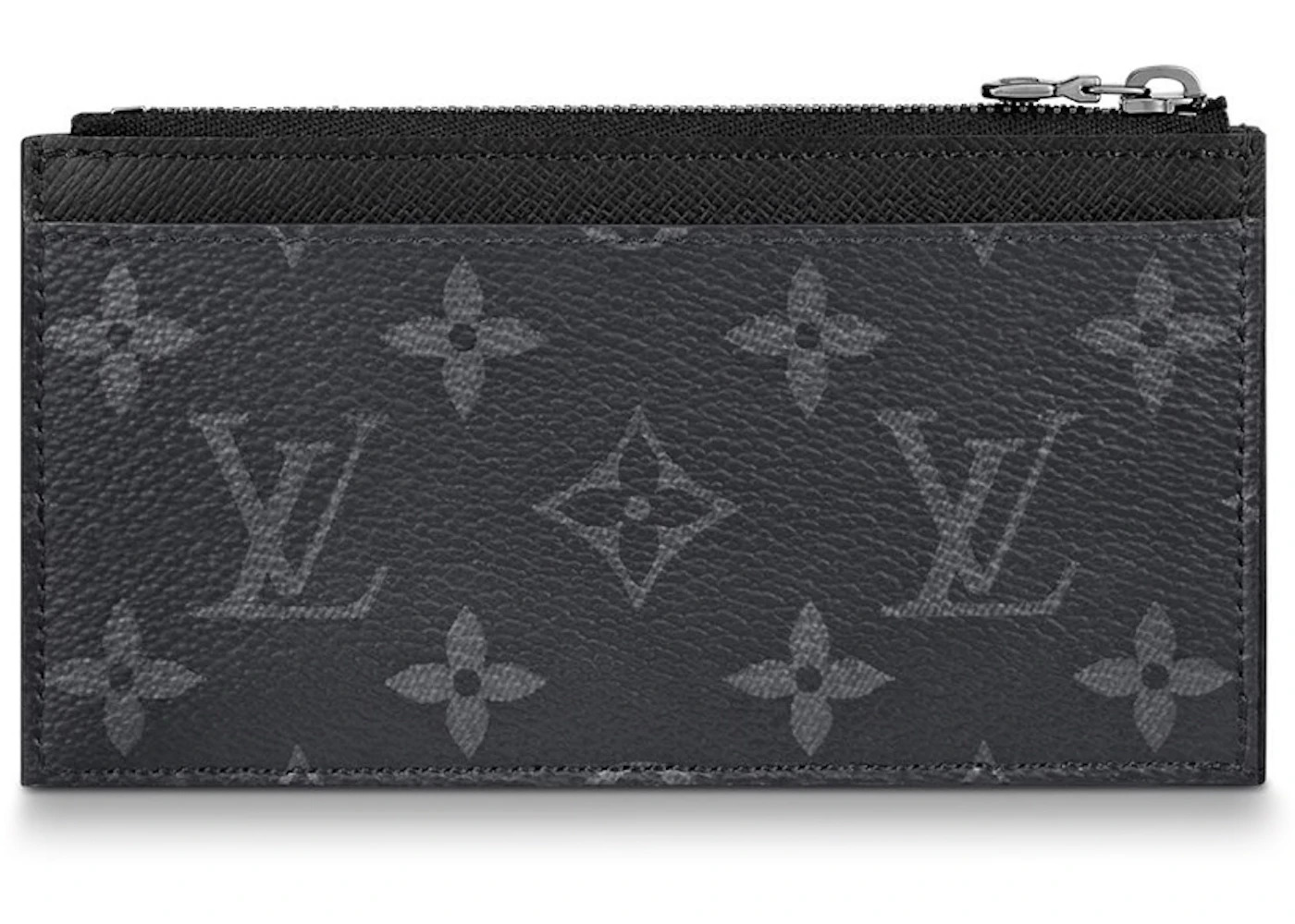 Louis Vuitton Coin Card Holder Monogram Eclipse Reverse Gray - 2