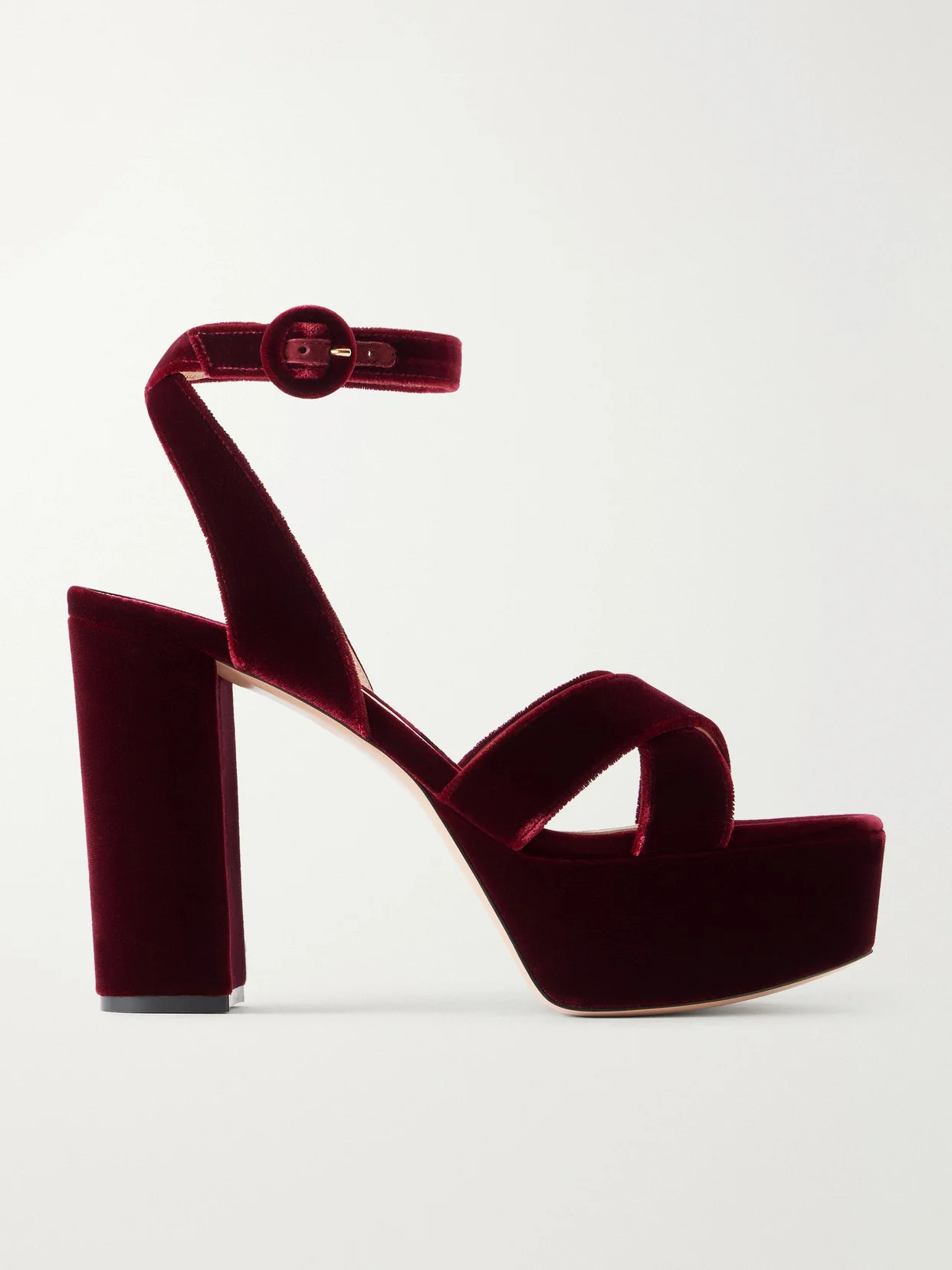 Sabrina 70 Velvet Sandals - 1