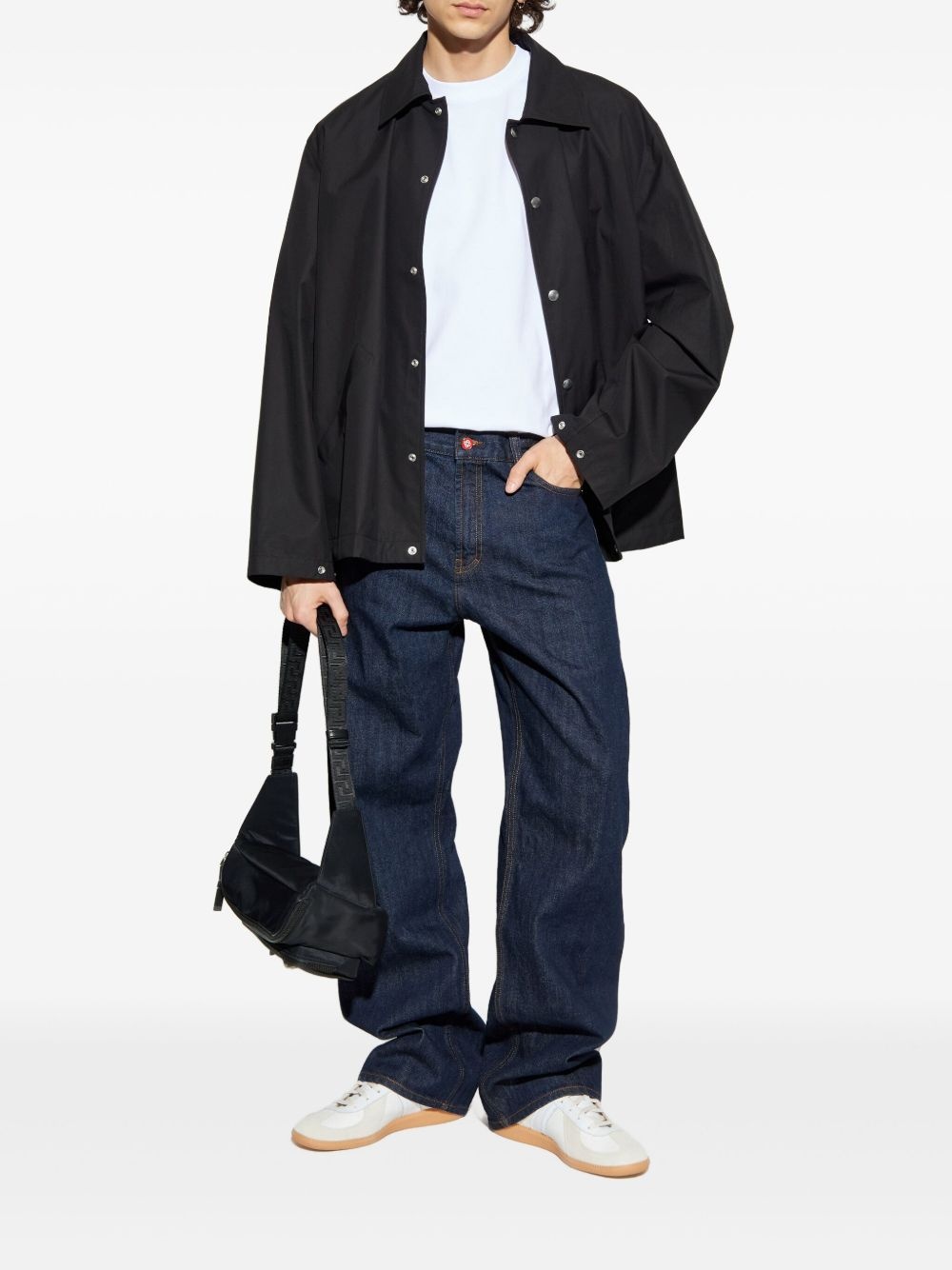 logo-patch jeans - 2