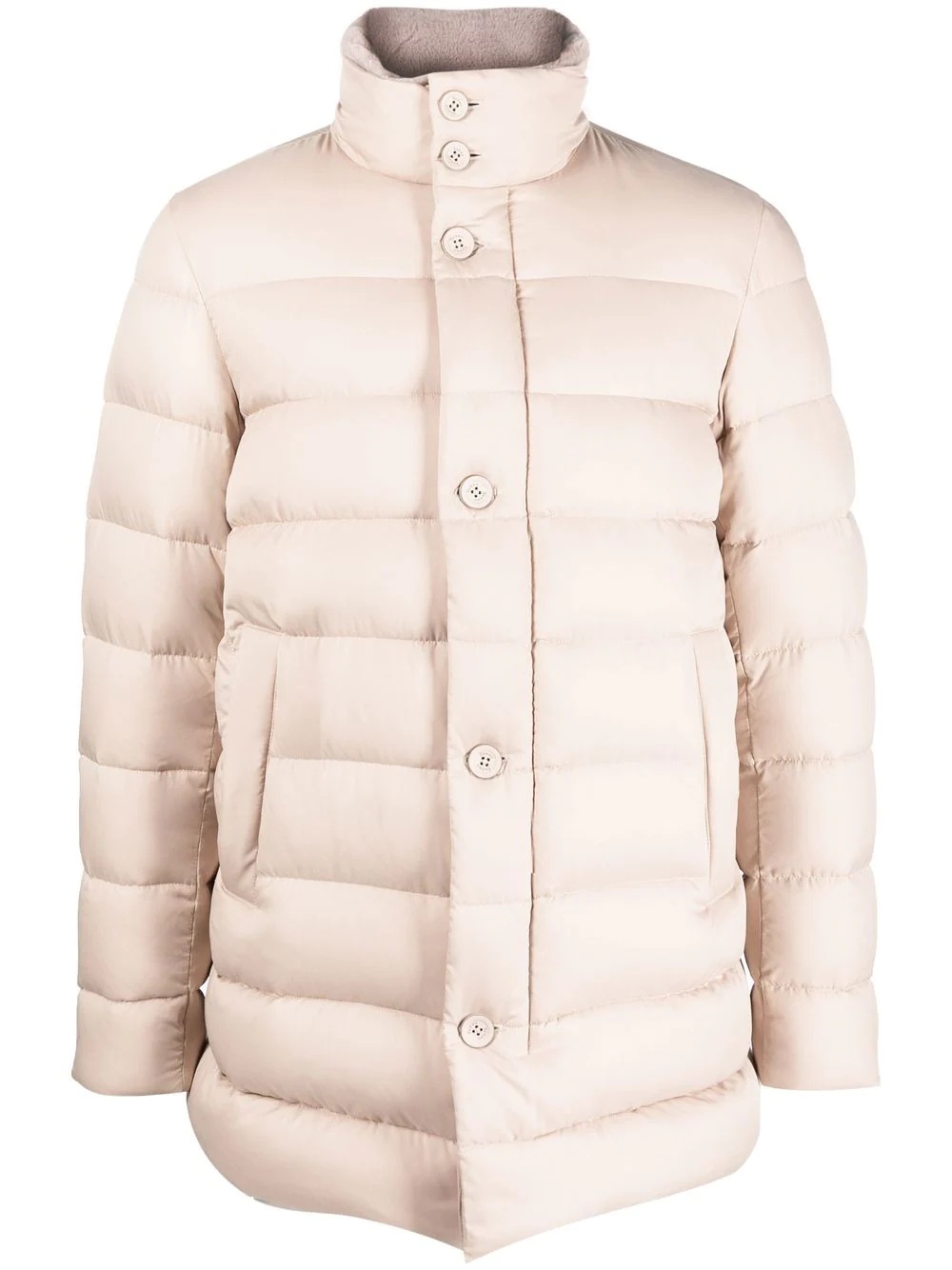 padded goose down jacket - 1