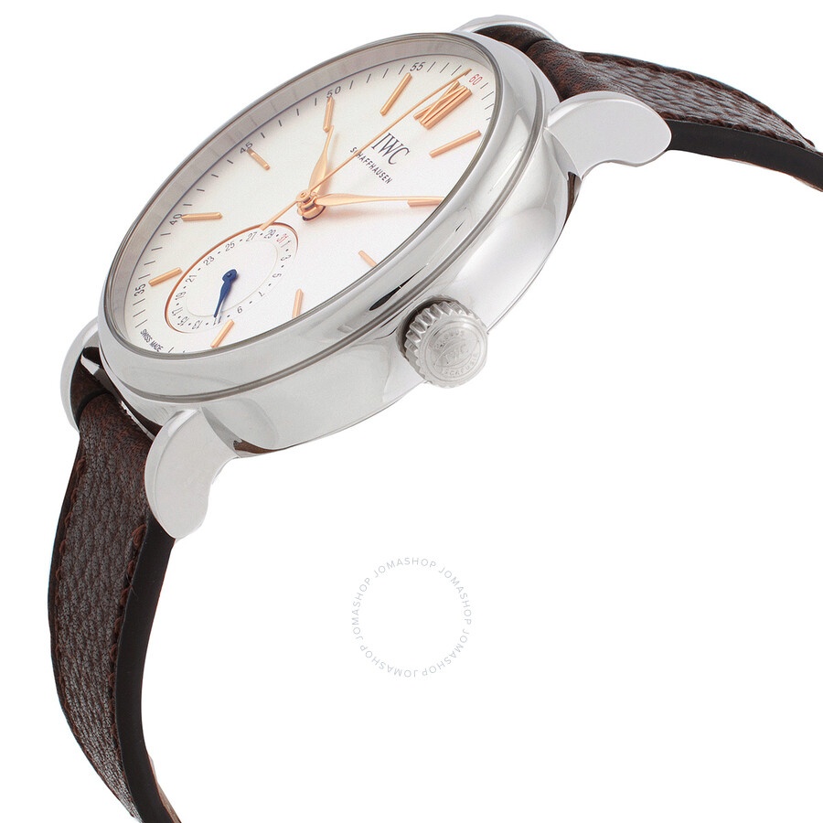 IWC Portofino Pointer Date Automatic White Dial Men's Watch IW359201 - 2