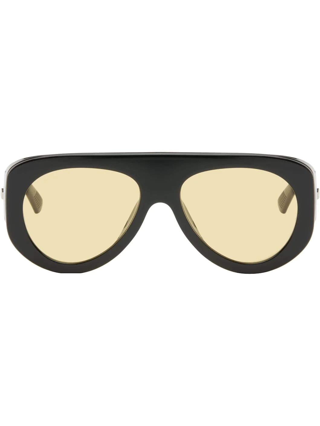 Black Osservatorio Aviator Sunglasses - 1