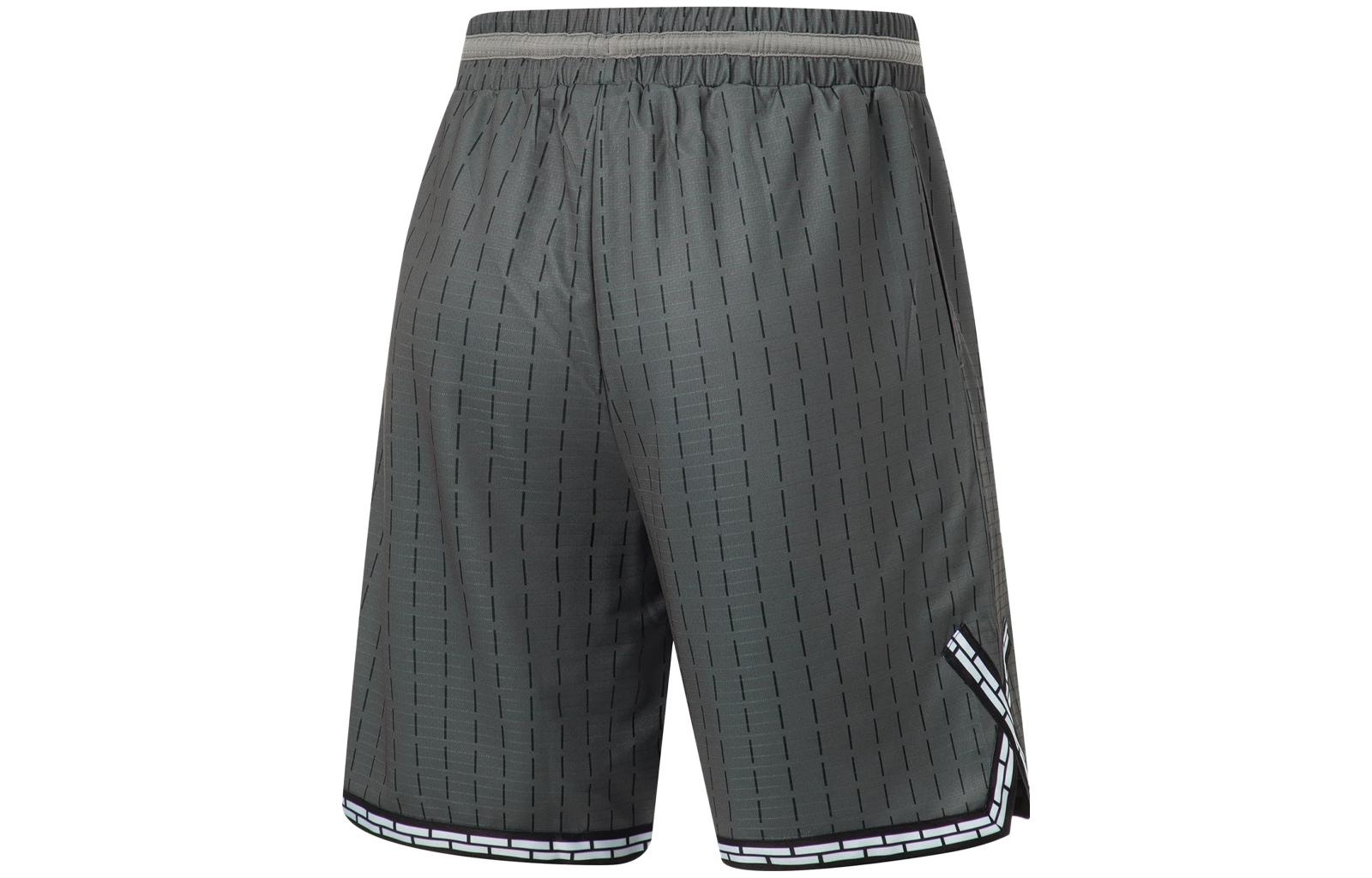 Li-Ning CBA All Star Game 2023 Basketball Shorts 'Grey' AAPT561-1 - 4