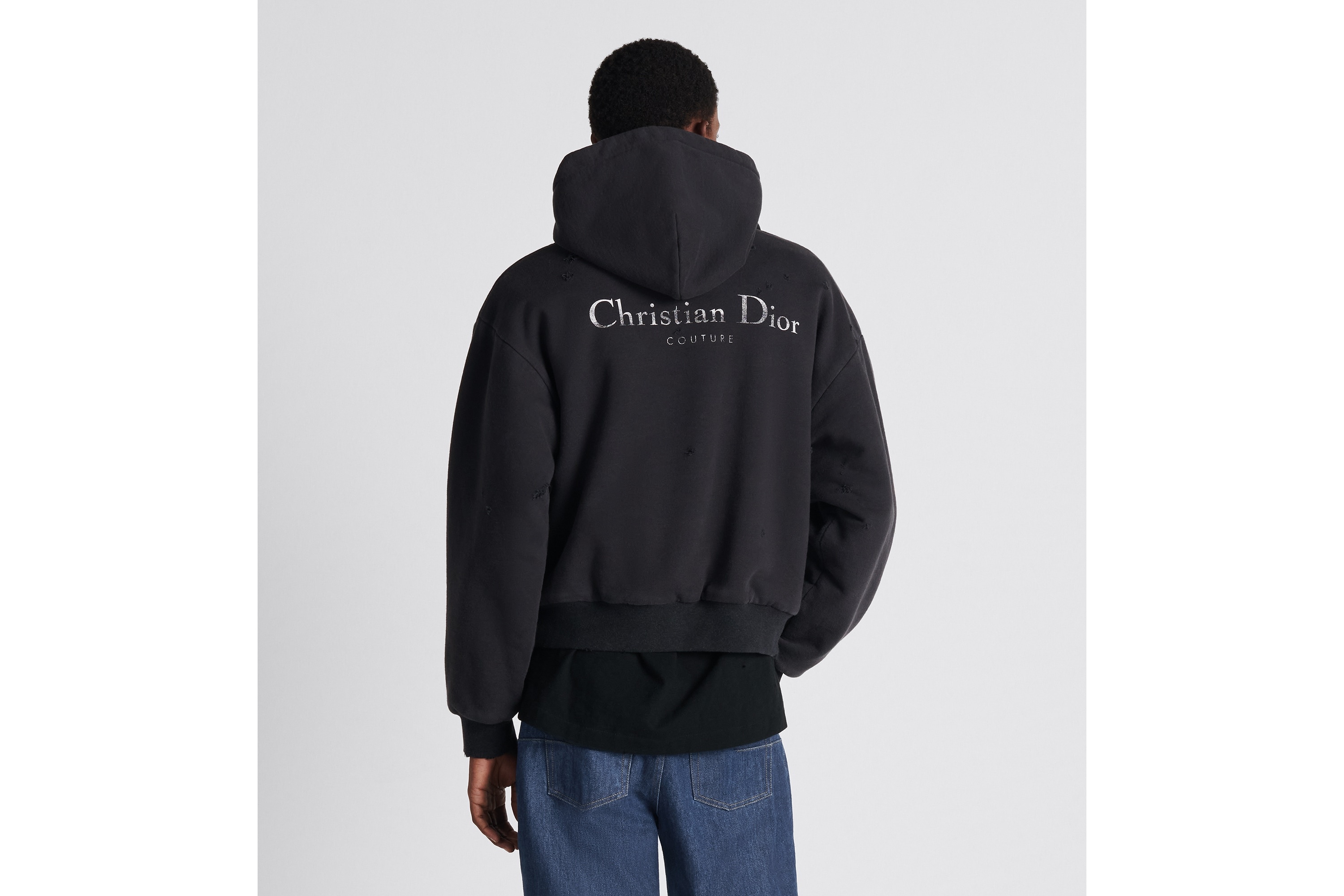 パーカー・フーディ DIOR COUTURE HOODIE Dior Christian Dior Couture Hooded Sweatshirt | REVERSIBLE