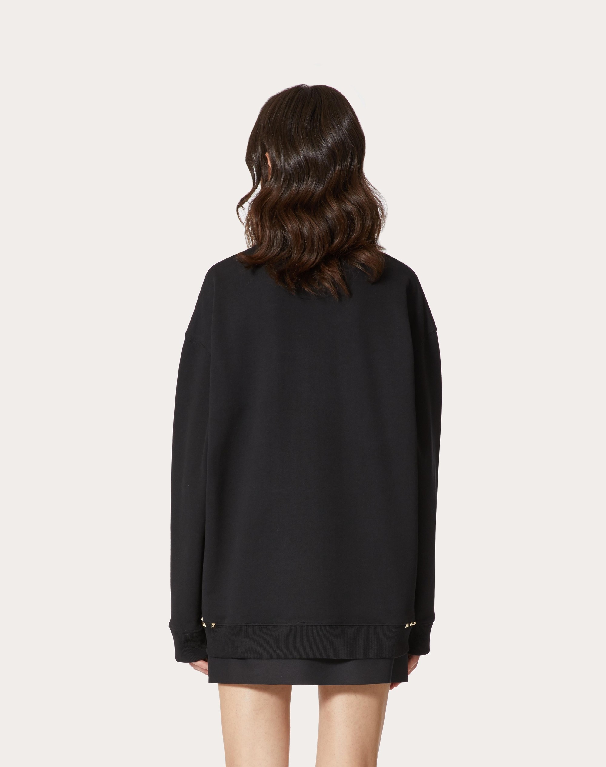VALENTINO GARAVANI ROCKSTUD PET CUSTOMISABLE UNISEX CREWNECK SWEATSHIRT - 6