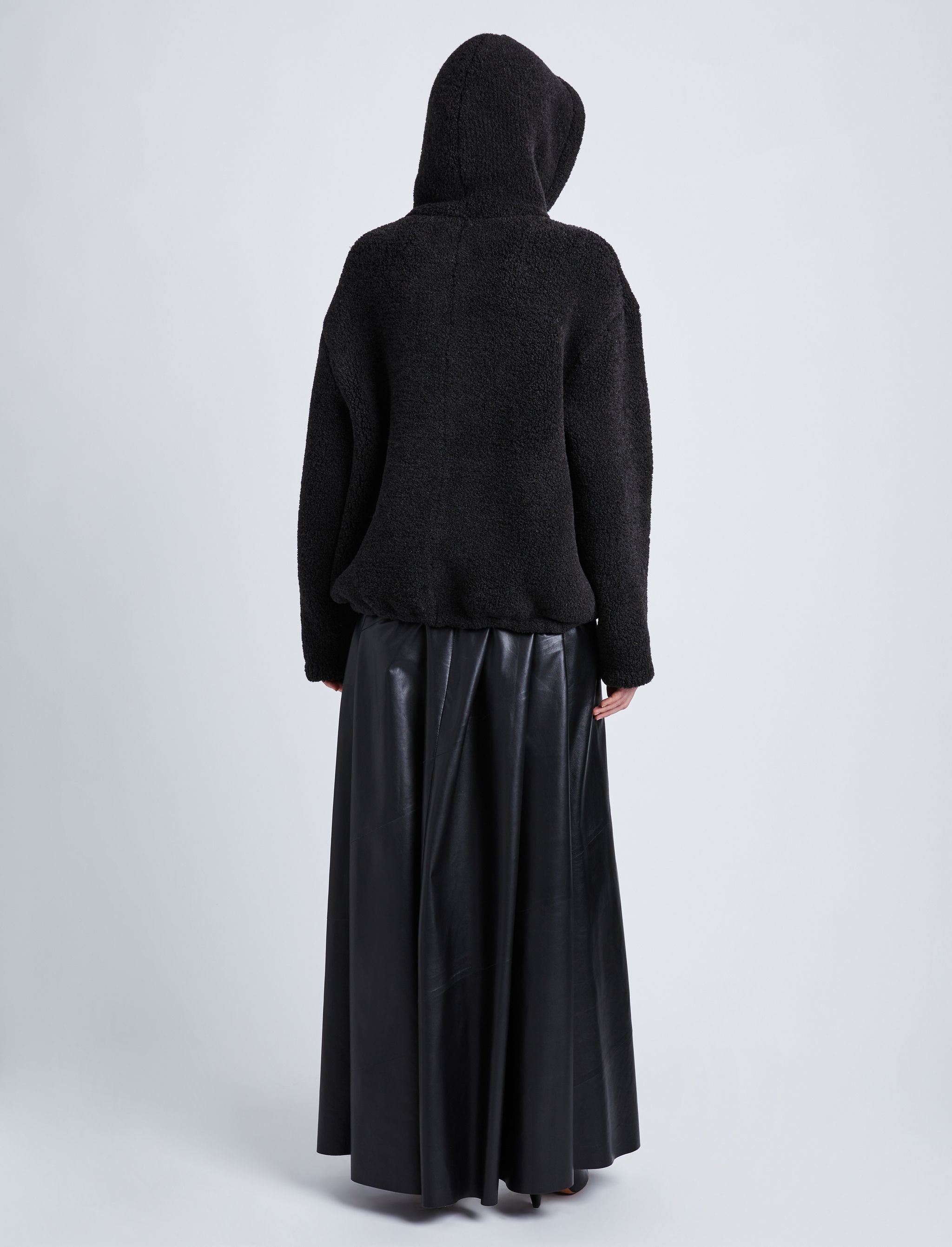 Technical Boucle Knit Hoodie - 5