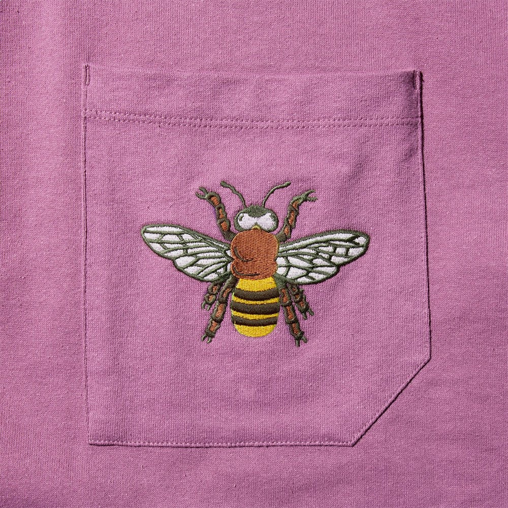 Timberland x Billionaire Boys Club's Bee Line Pocket Long Sleeves T-Shirt 'Purple' TB0A2FT5-CJ0 - 2