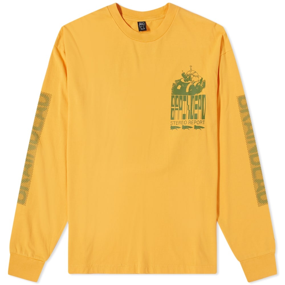 Brain Dead Long Sleeve Stereo Report T-Shirt - 1