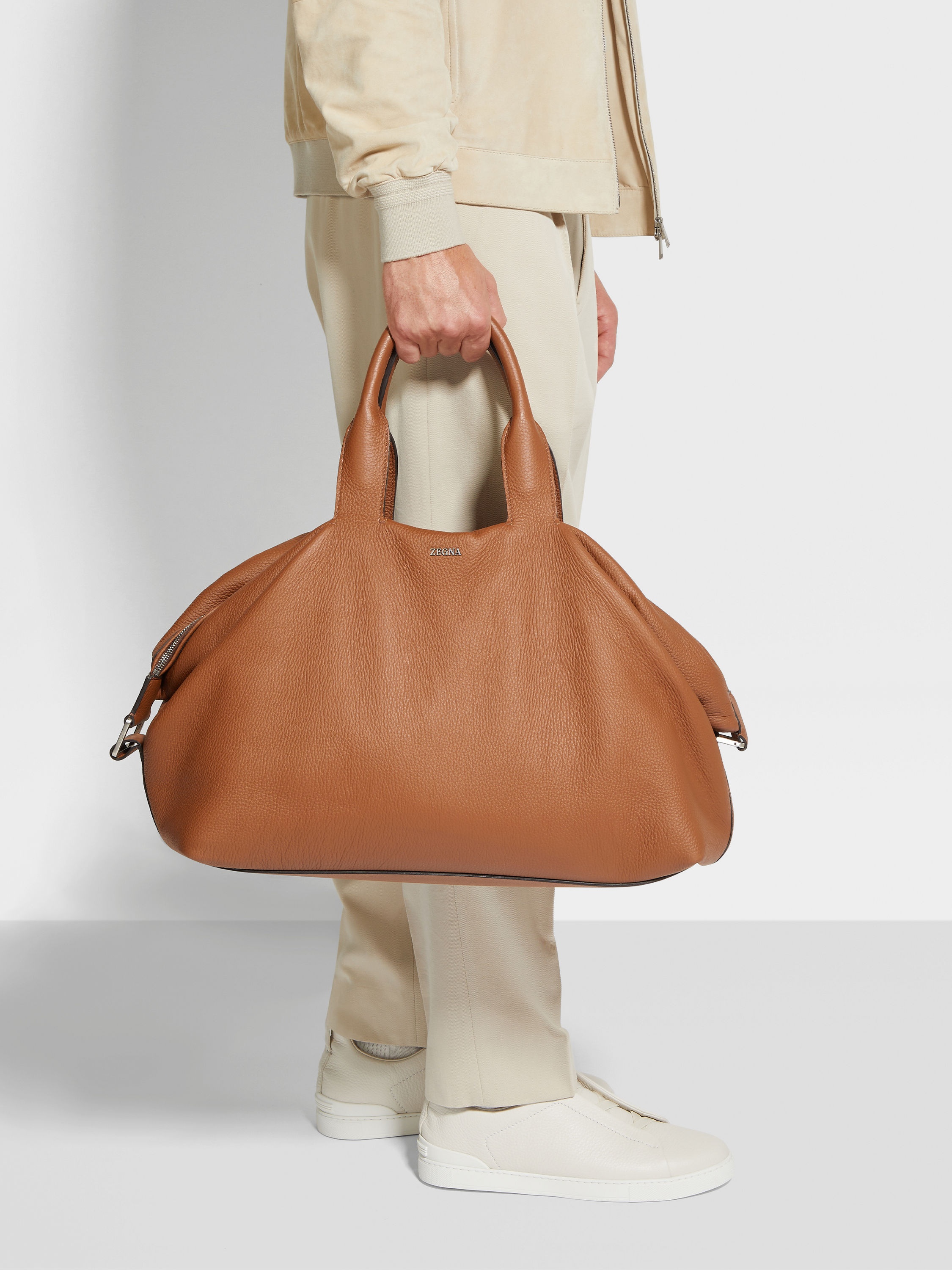 FOLIAGE DEERSKIN HOLDALL RAGLAN - 2