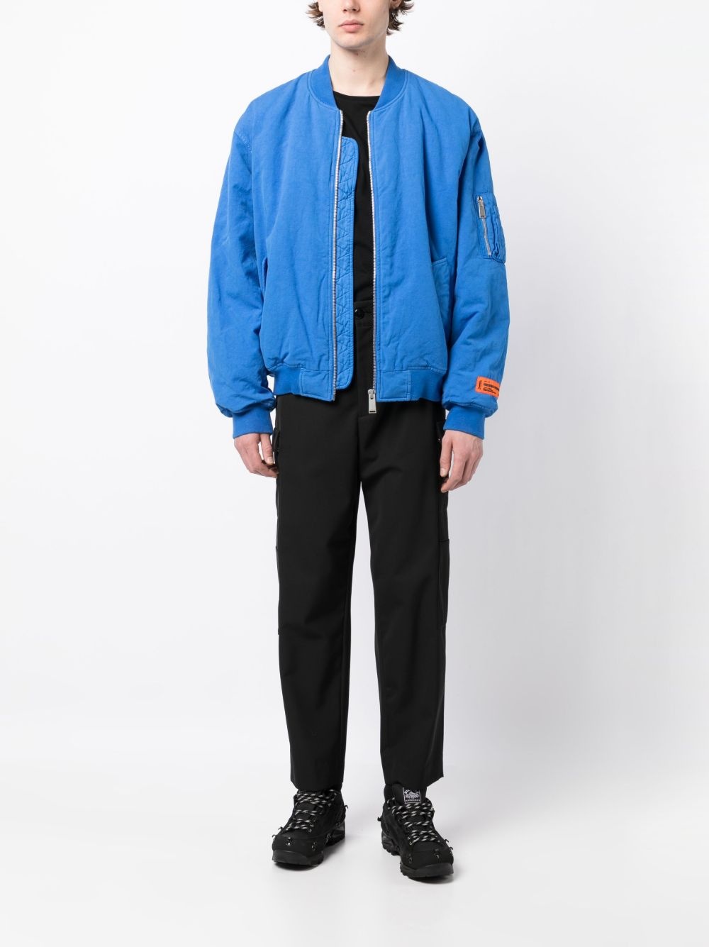 patch-detail jacket - 2