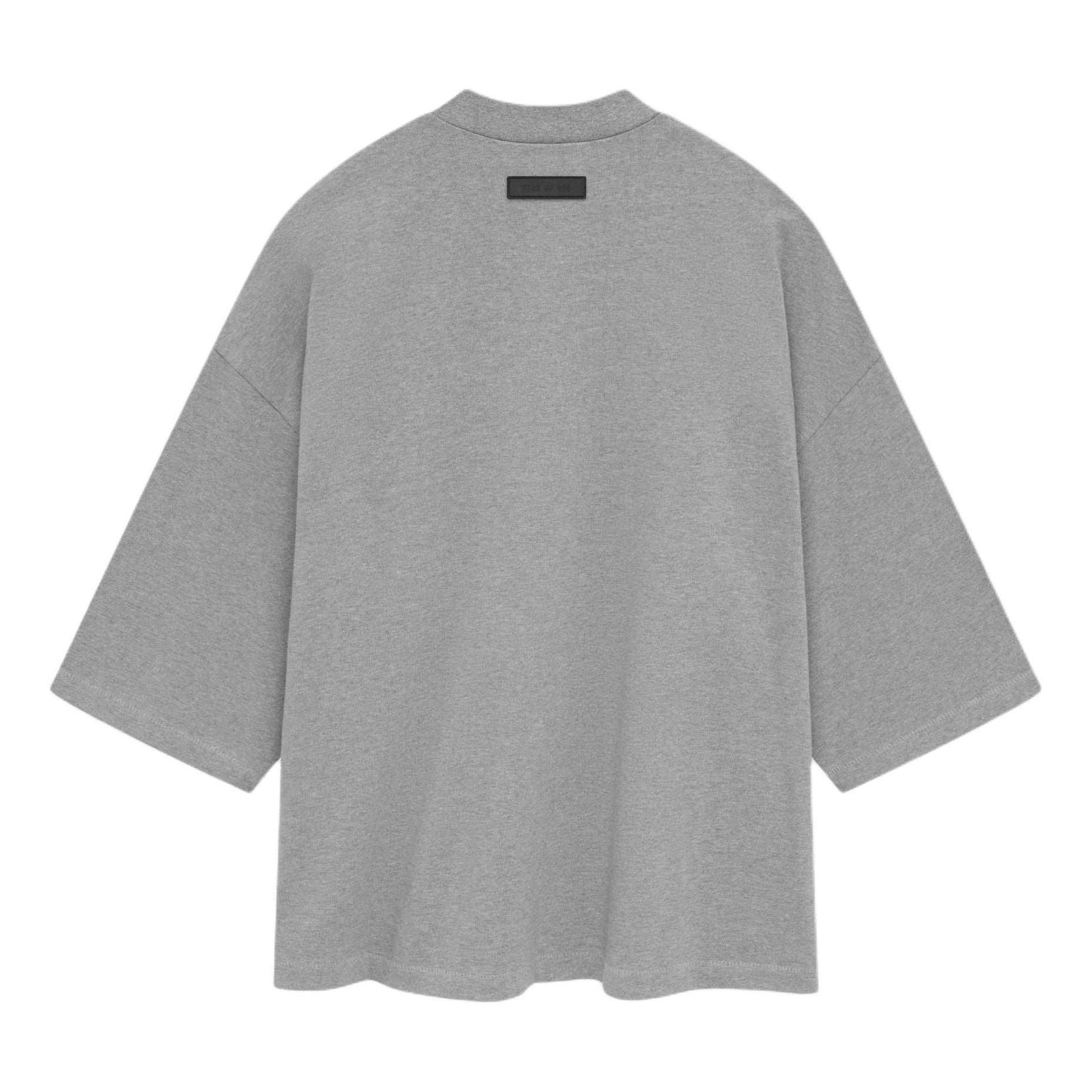 Fear of God Essentials SS24 Football T-Shirt 'Dark Heather Oatmeal' 125SP244103F - 2