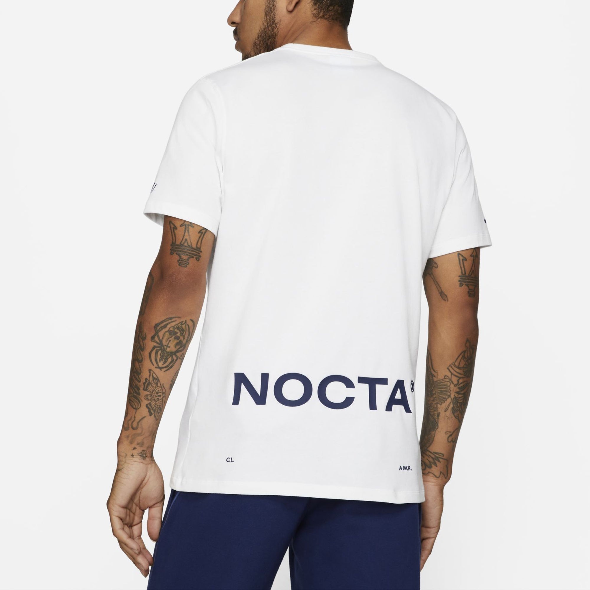 Nike x Drake NOCTA Cardinal Stock Logo Tee White DJ5949-100 - 5