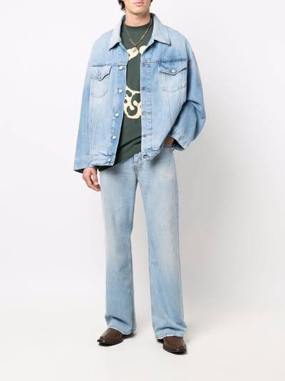 Acne Studios straight-leg distressed jeans outlook