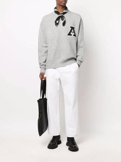 Axel Arigato chest logo-patch sweatshirt outlook