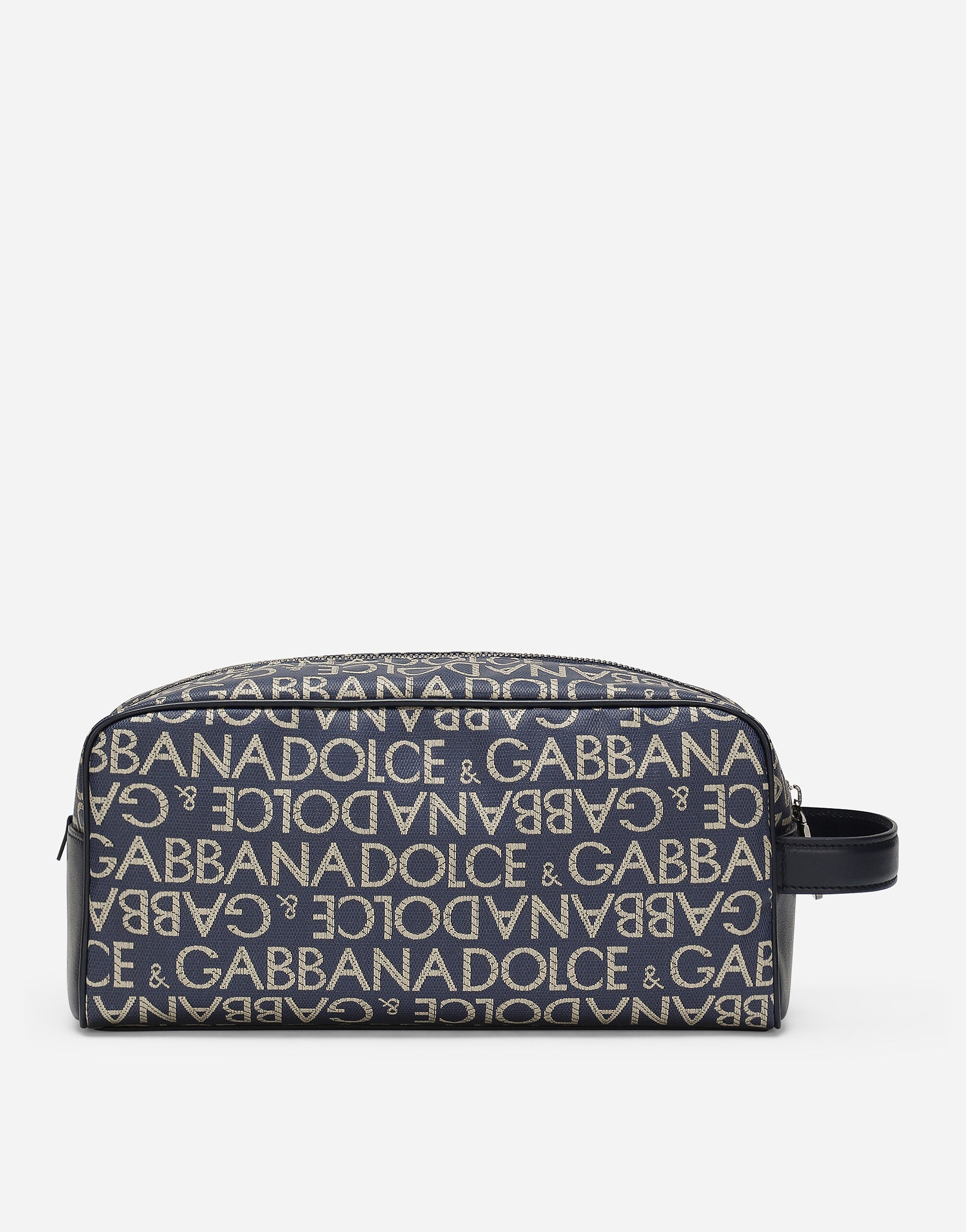 Coated jacquard toiletry bag - 3