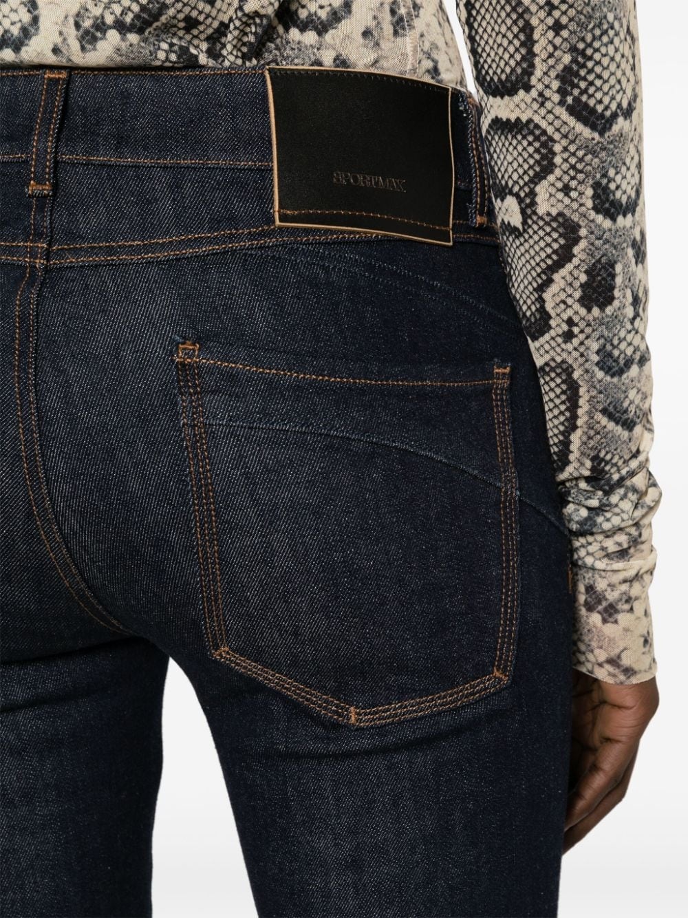 Record low-rise cropped jeans - 5