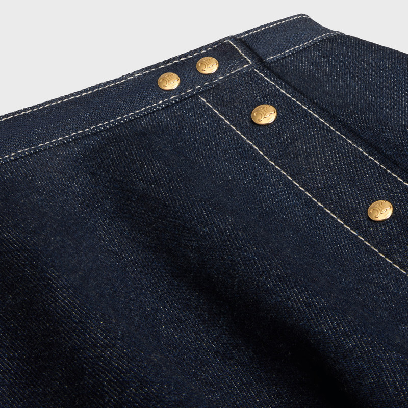 peplum skirt IN LIGHTWEIGHT cotton DENIM 3