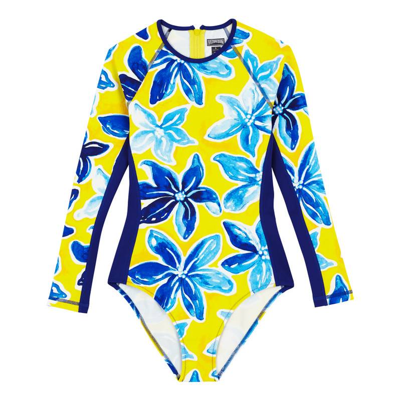 Women Long Sleeves One-Piece Rashguard Raiatea 1