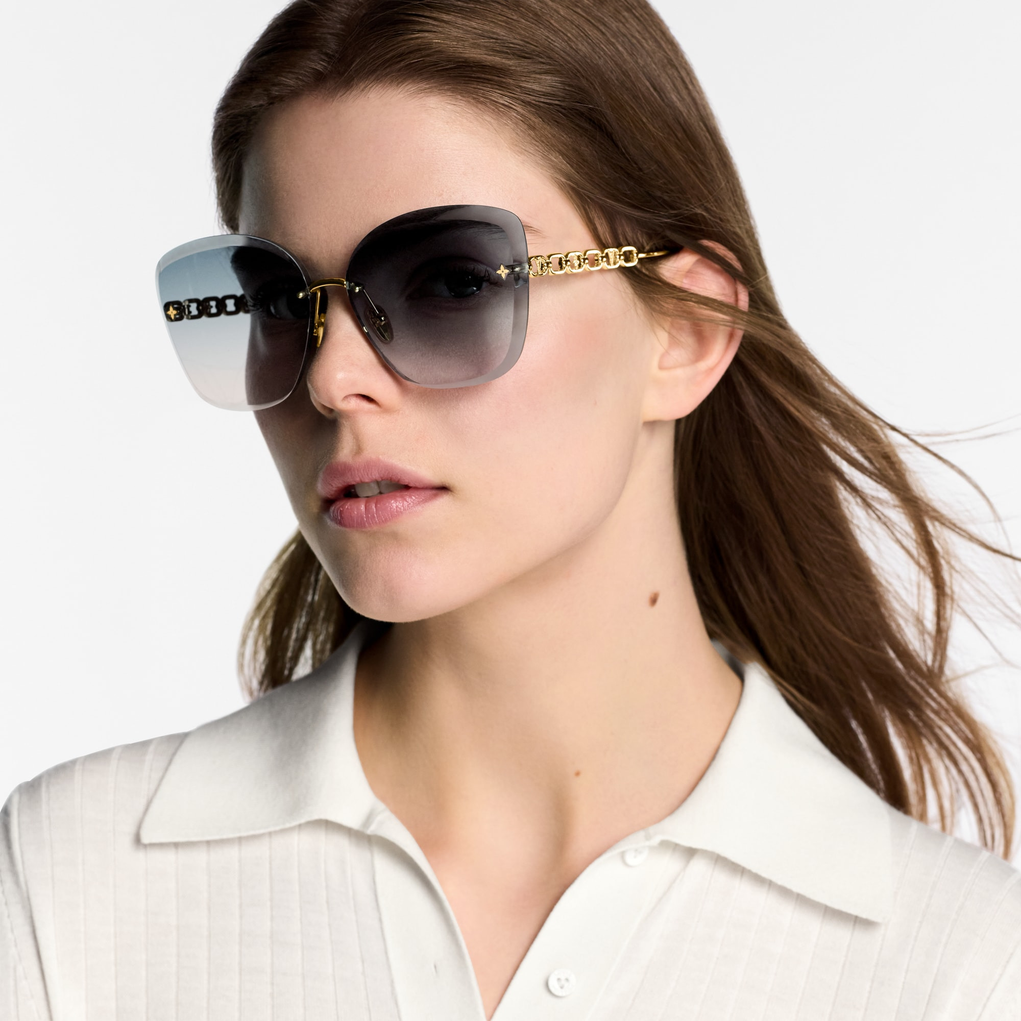 LV Jewel Round Cat Eye Sunglasses - 6