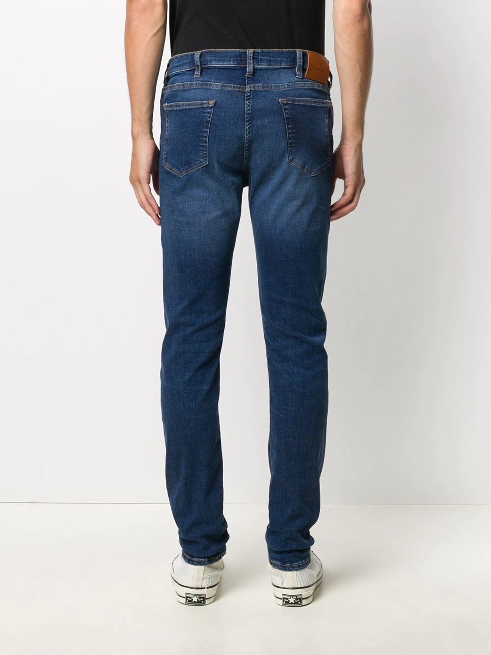 mid-rise slim fit jeans - 4