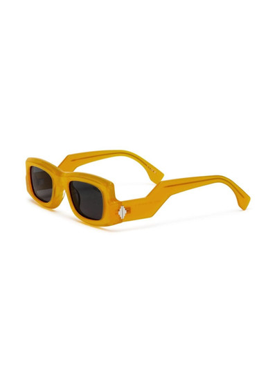 Marcelo Burlon County Of Milan Cirsium rectangle-frame sunglasses outlook