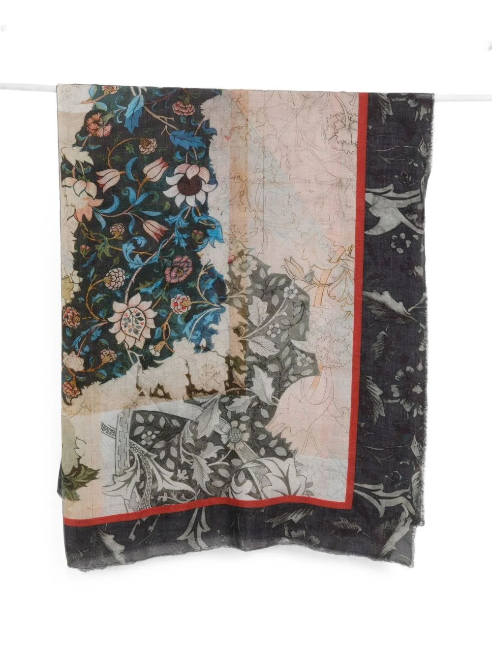 Amabile print stole - 1