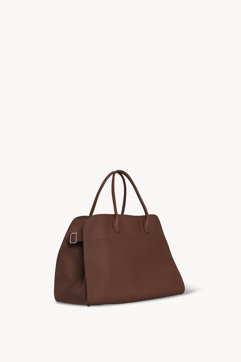 The Row Soft Margaux 12 Bag in Leather outlook