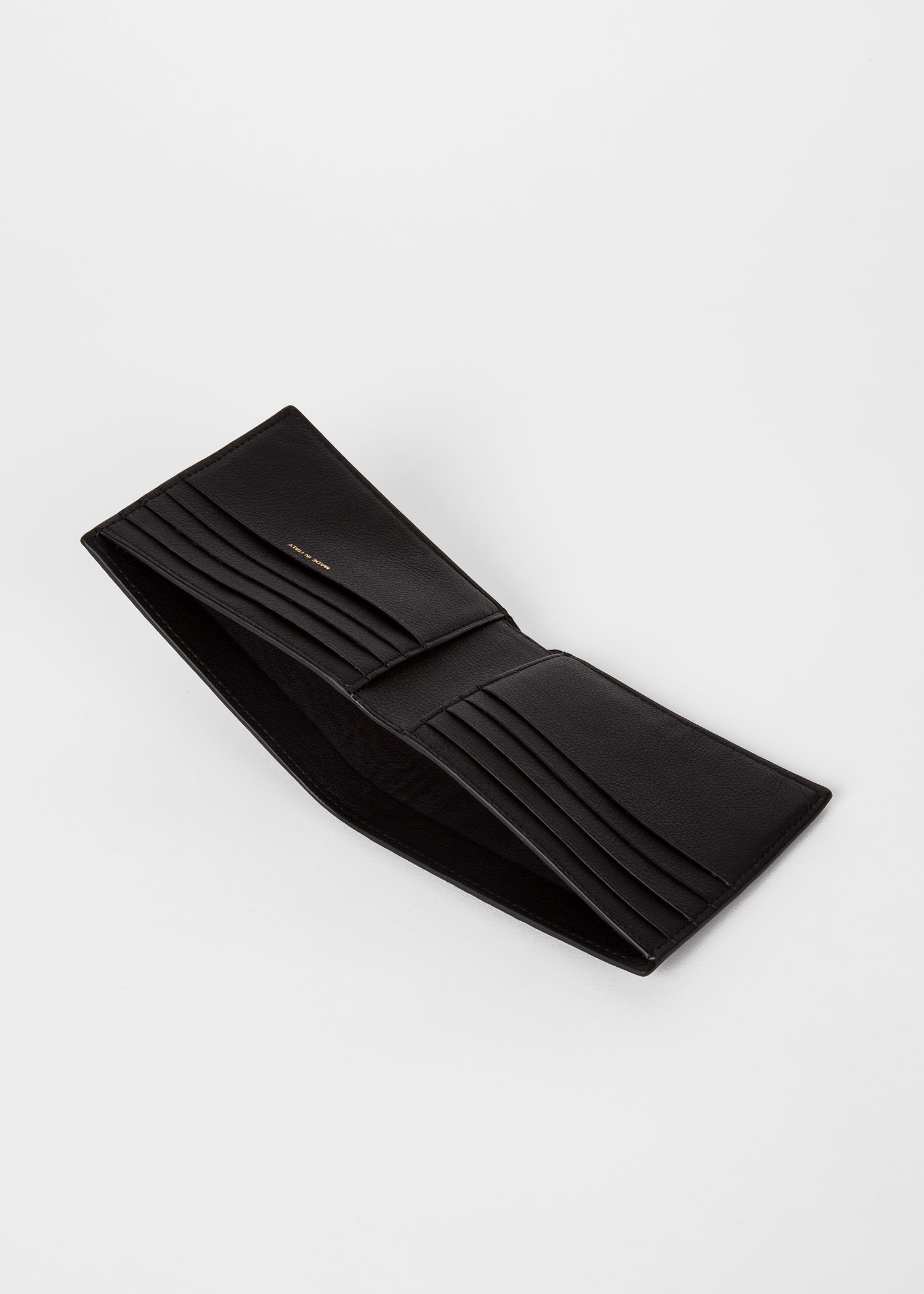 Leather Billfold Wallet With 'Signature Stripe' Insert - 4