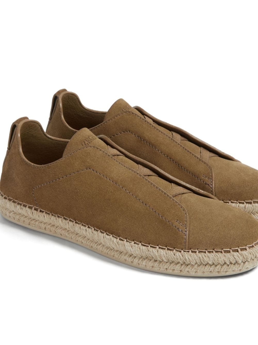 Triple Stitch suede espadrilles - 5